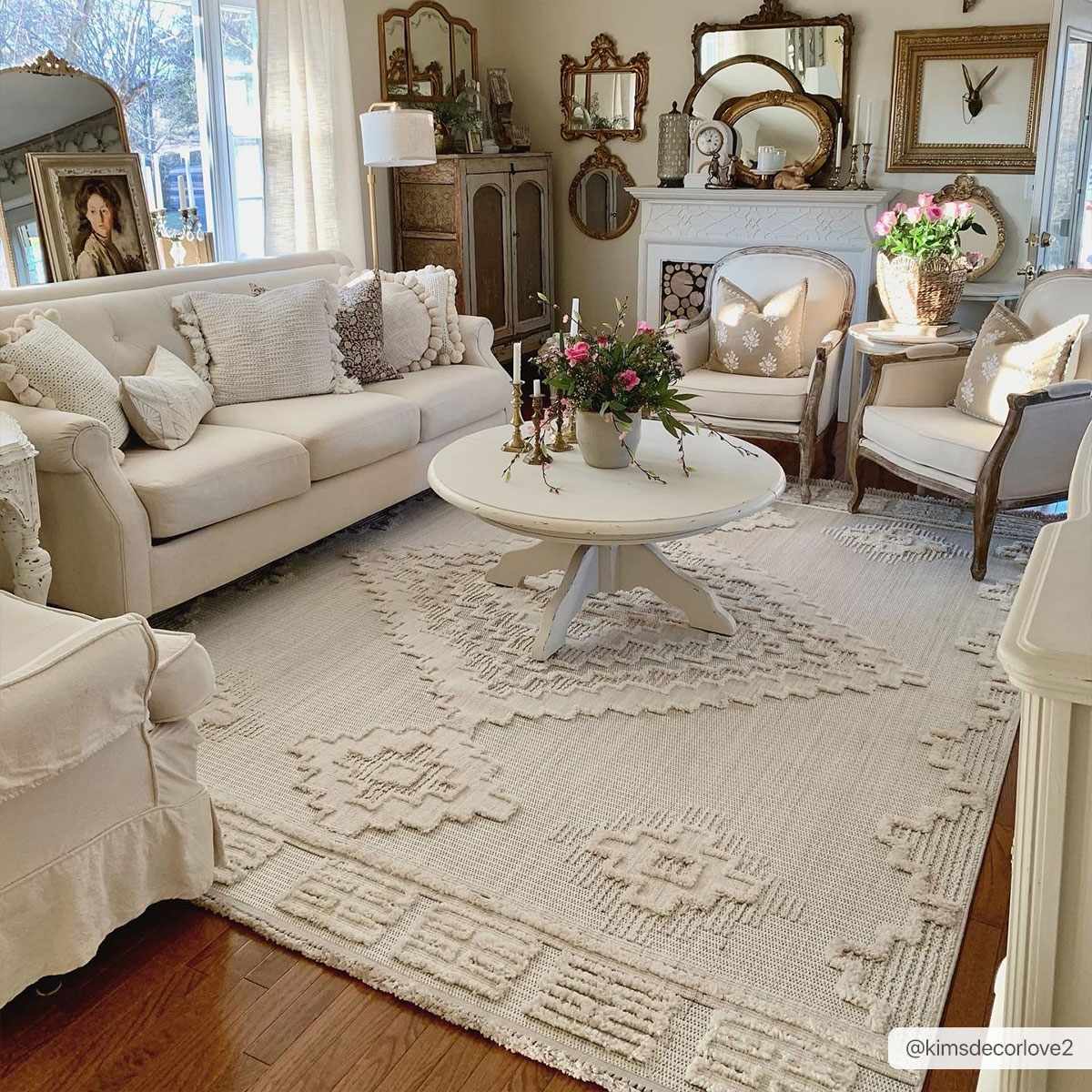 Rosales High-Low Rustic Rug - Image 2