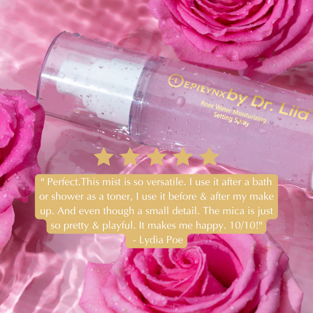 Rosewater Facial Toner - Hydrates, Tones and Minimizes Pores - Image 3