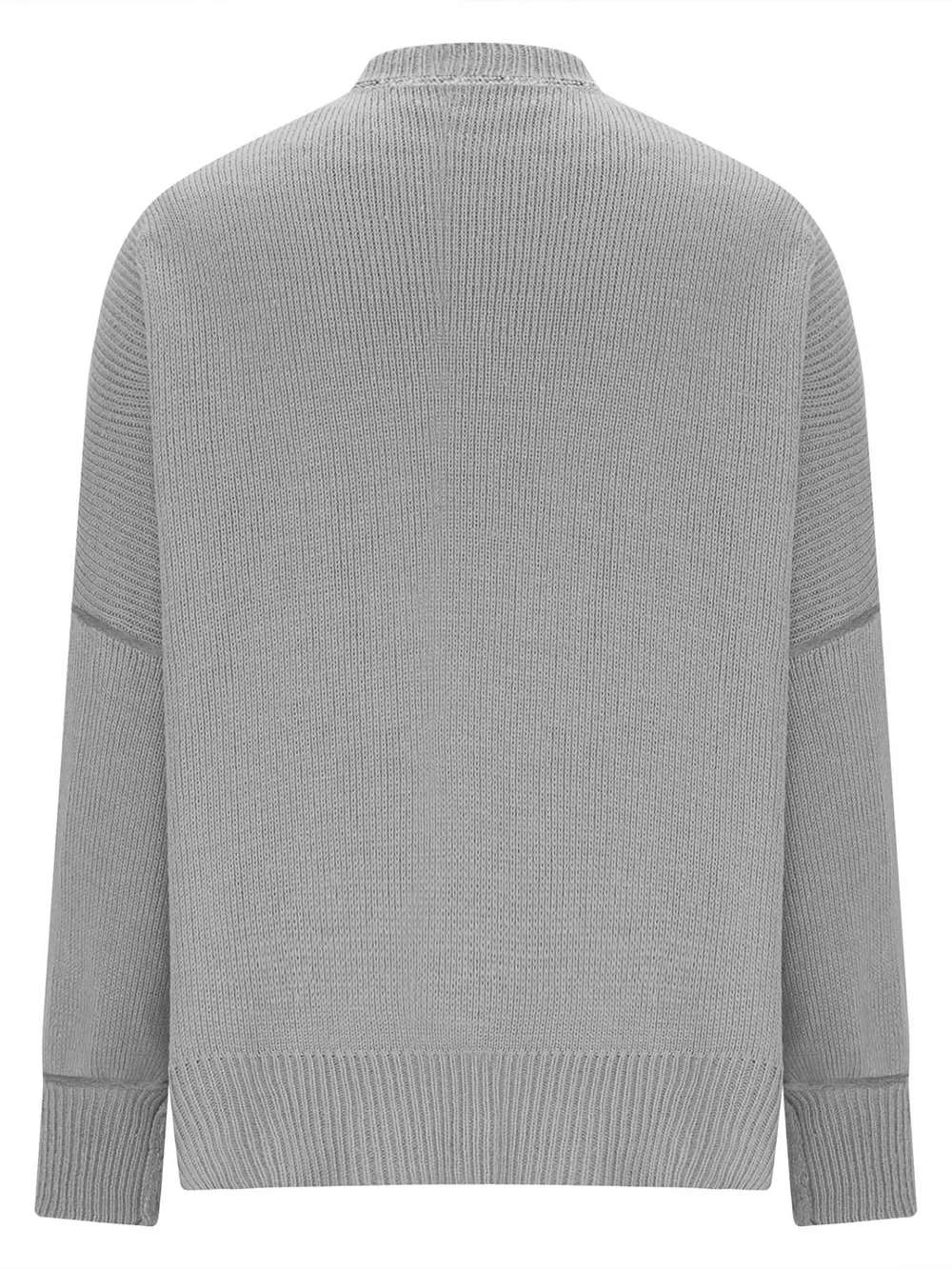 Round Neck Long Sleeve Sweater - Image 31