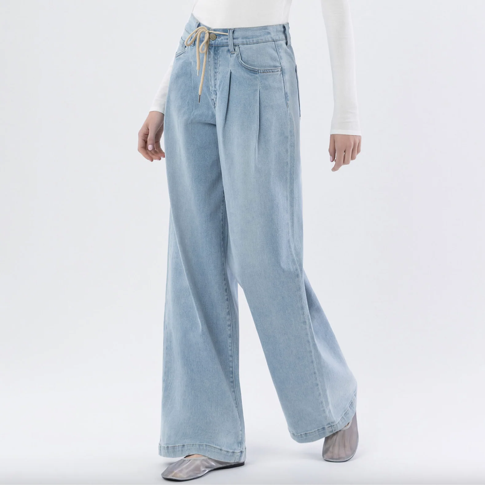 Rowen Wide Leg Jeans - Flying Monkey - Image 3