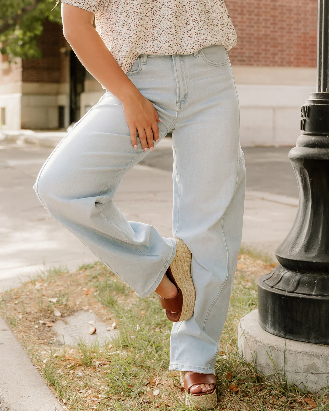Rowen Wide Leg Jeans - Flying Monkey - Image 9