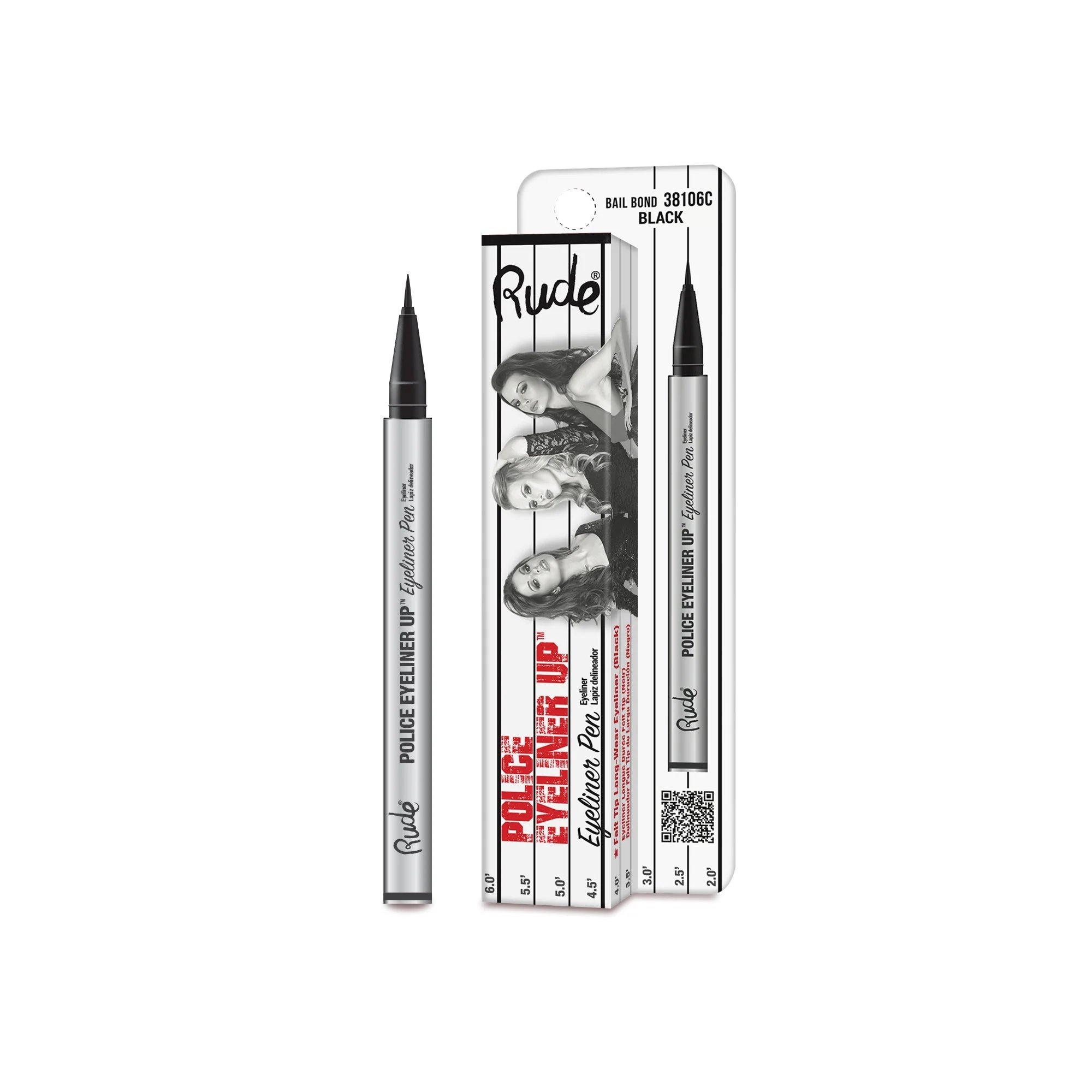 RUDE Police Eyeliner Up Eyeliner Pen by Avera Group - Image 4