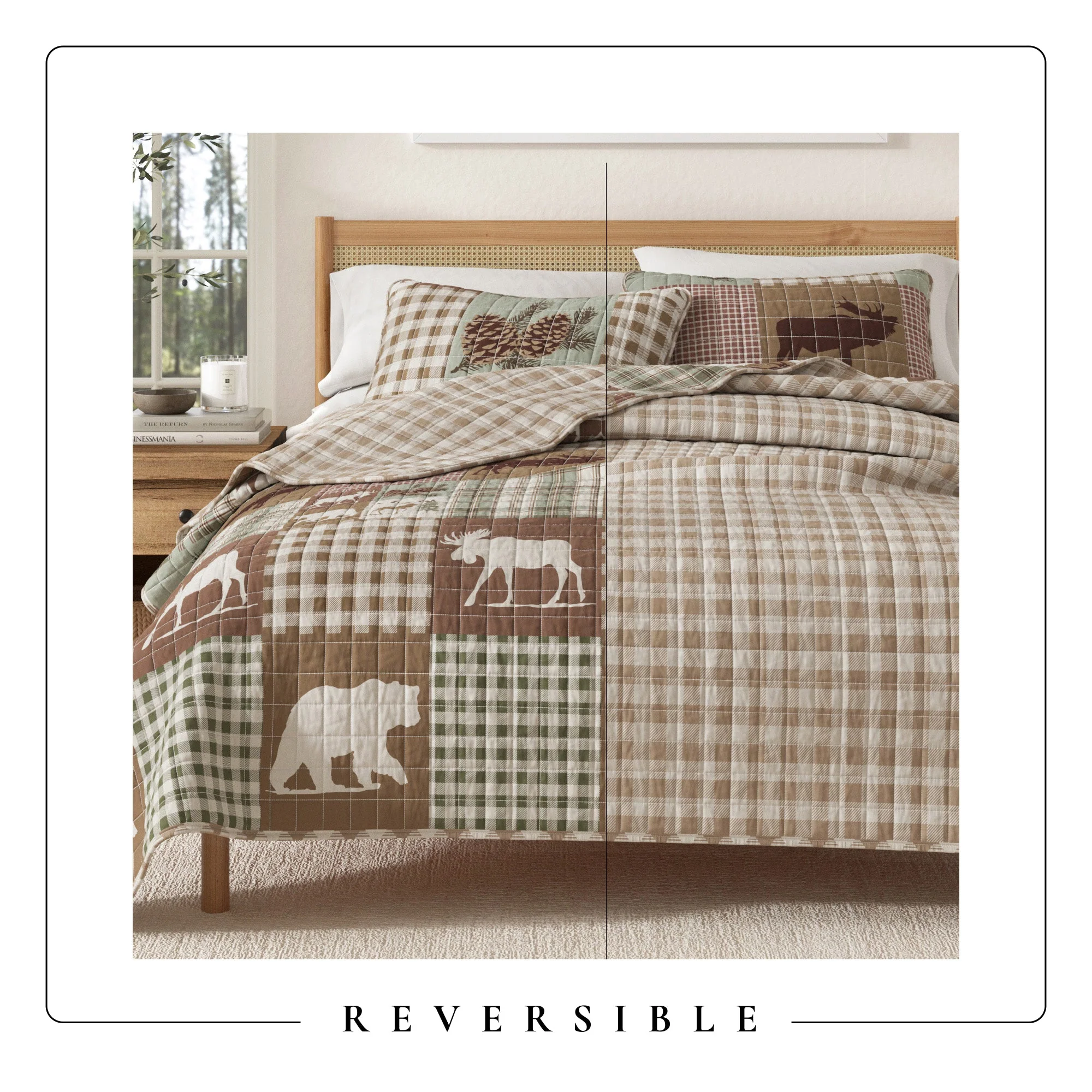 Rustic Landscape Quilt Set - Matthew Collection - Image 5