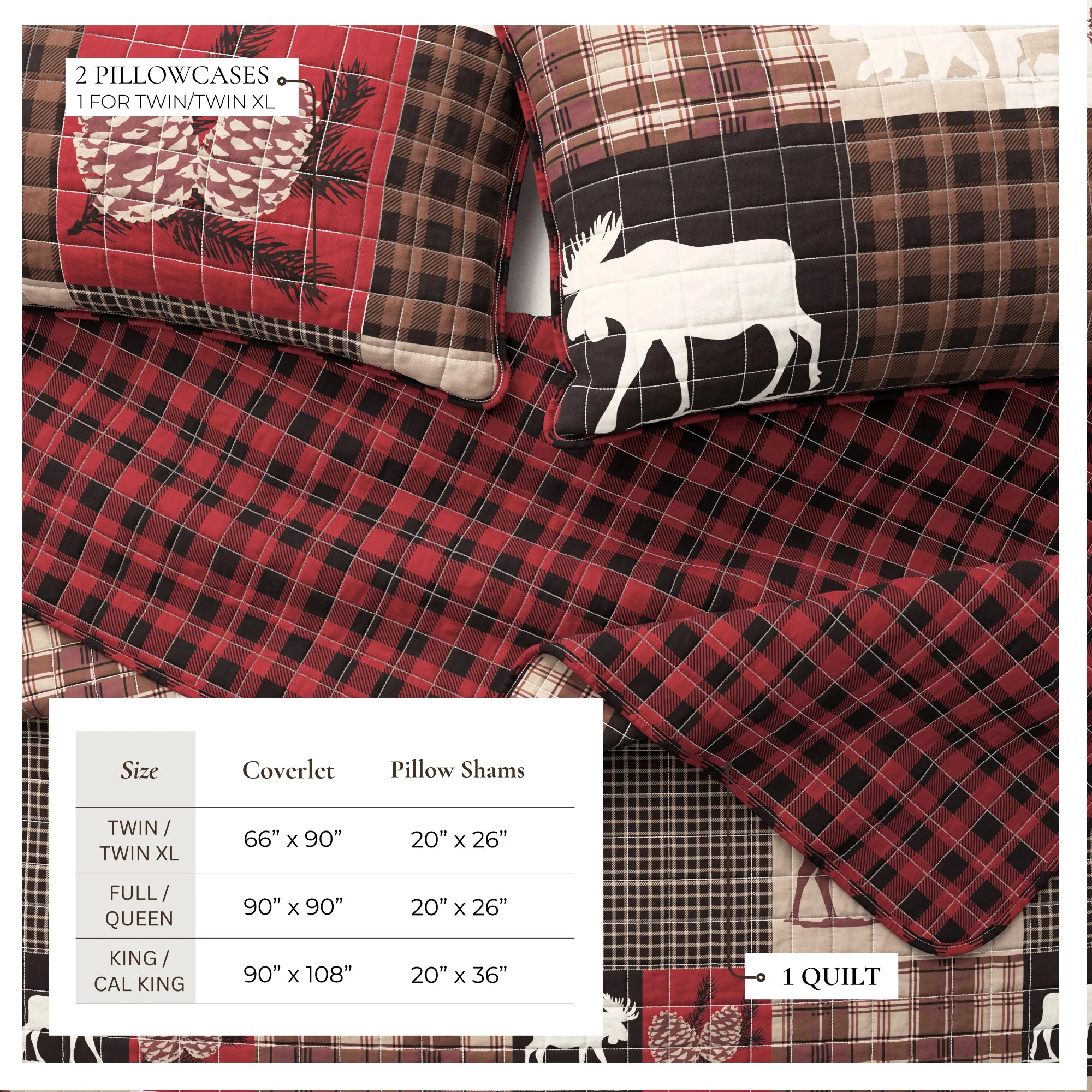 Rustic Landscape Quilt Set - Matthew Collection - Image 9