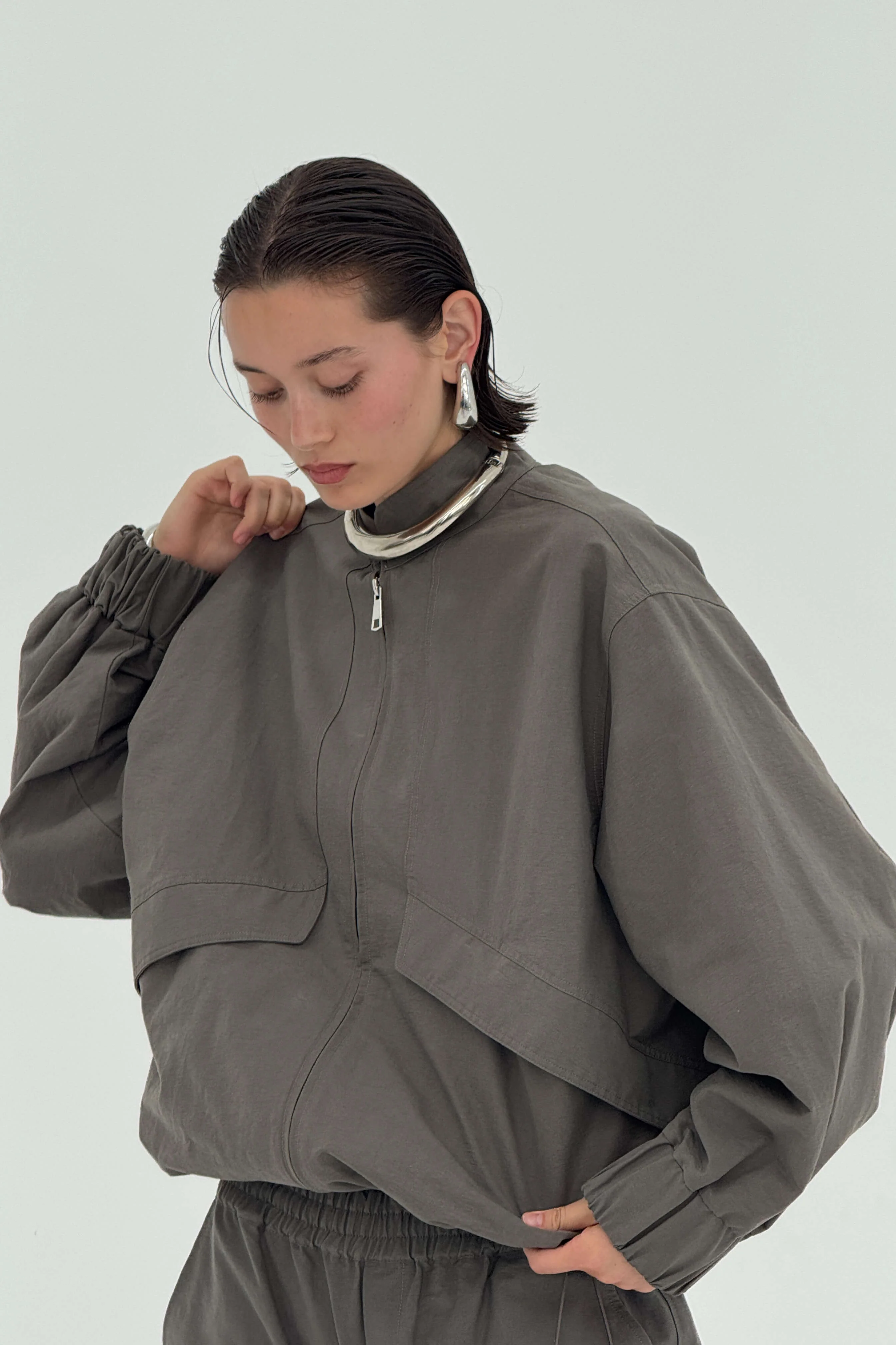 Sable Jacket in Charcoal - Image 10