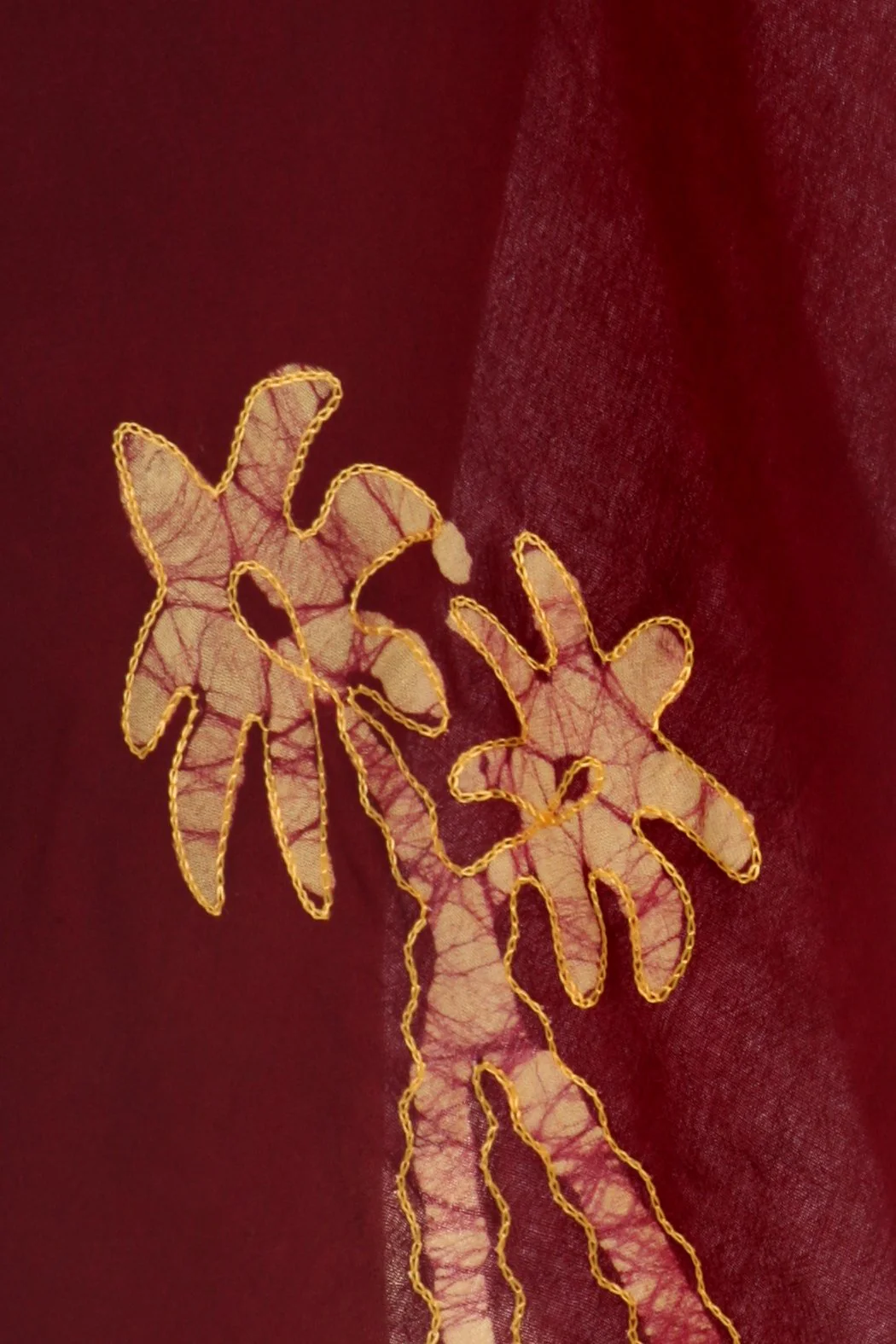 Sakkas Batik Palm Tree Cap Sleeve Caftan Dress / Cover Up - Image 18