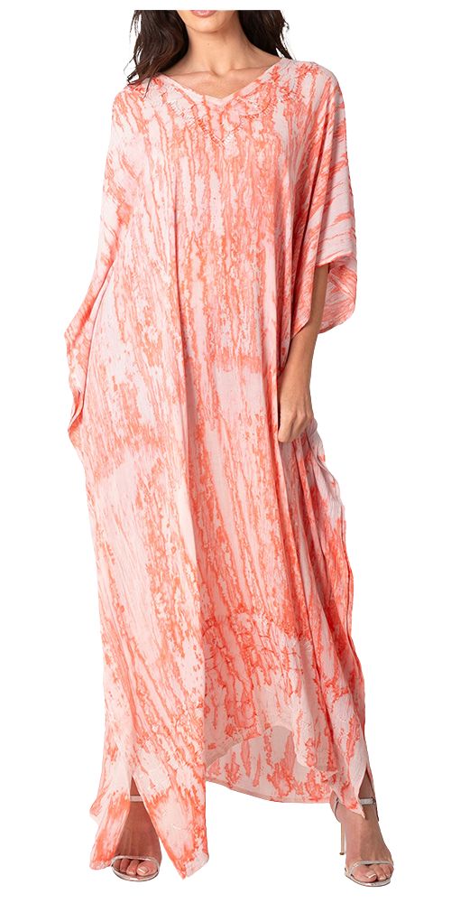 Sakkas Catia Women's Boho-Style Long Maxi Caftan for Lounging and Casual Wear - Image 16
