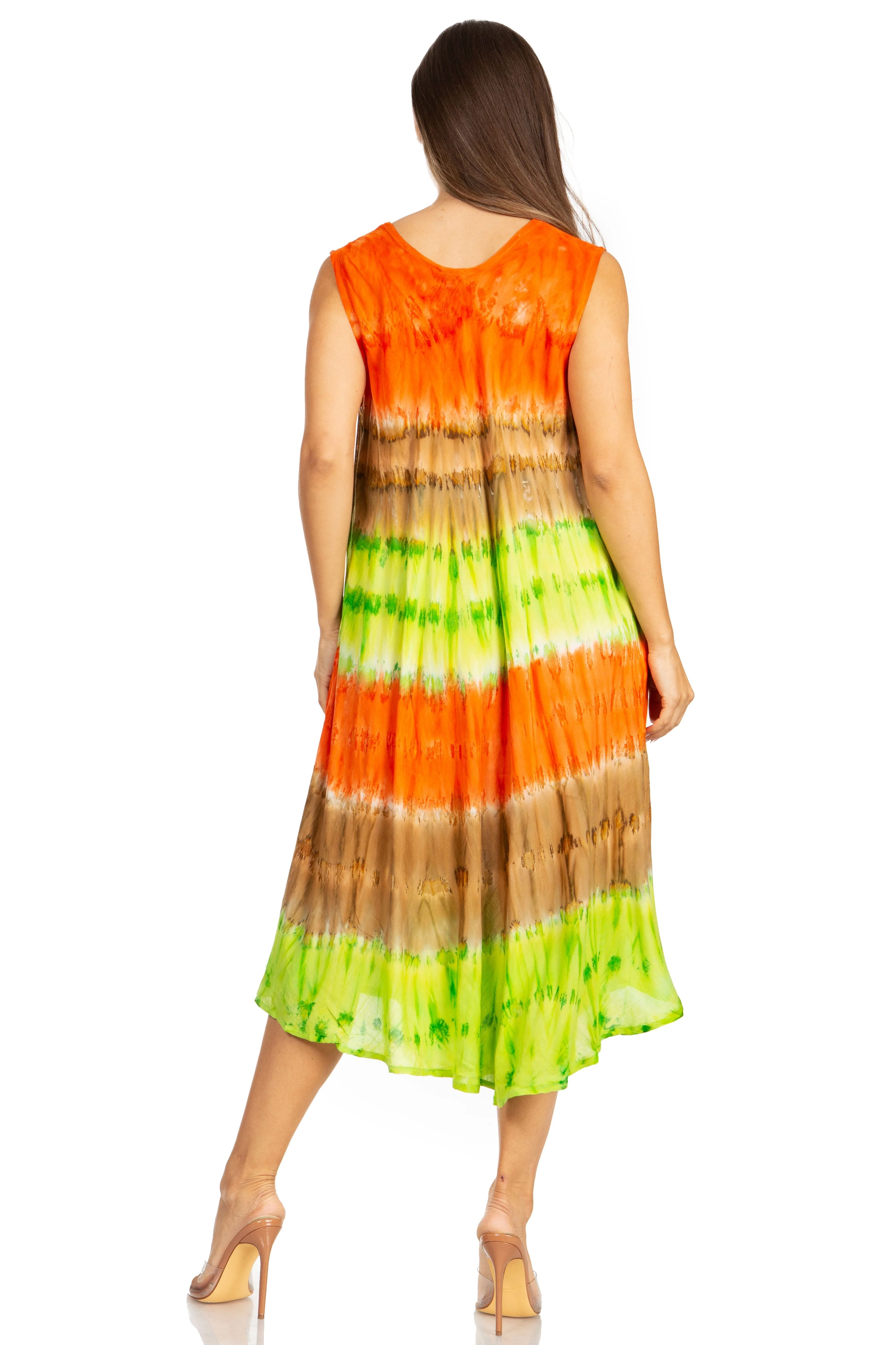Sakkas Desert Sun Caftan Dress / Cover Up - Image 18