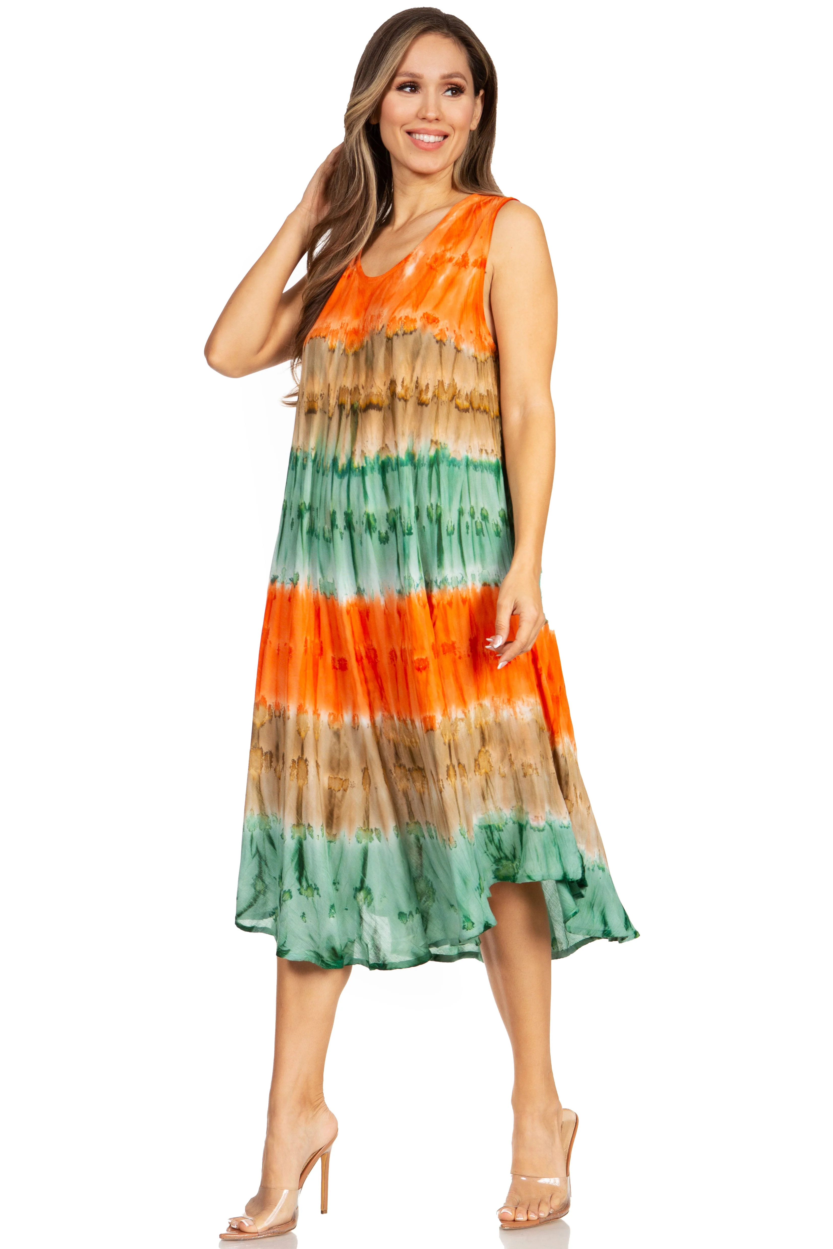 Sakkas Desert Sun Caftan Dress / Cover Up - Image 24