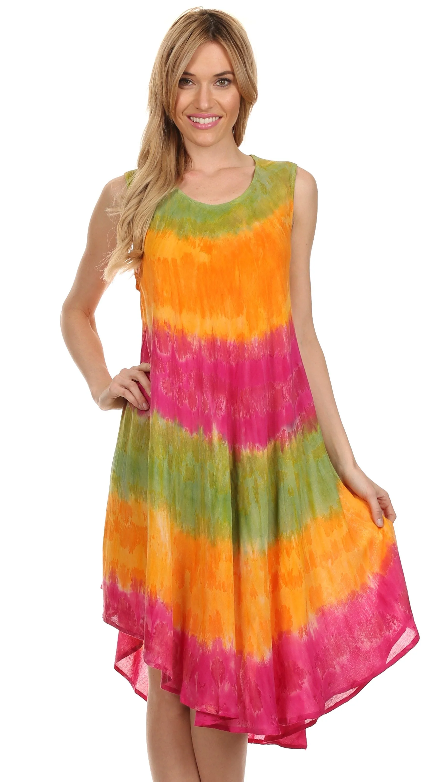 Sakkas Desert Sun Caftan Dress / Cover Up - Image 36