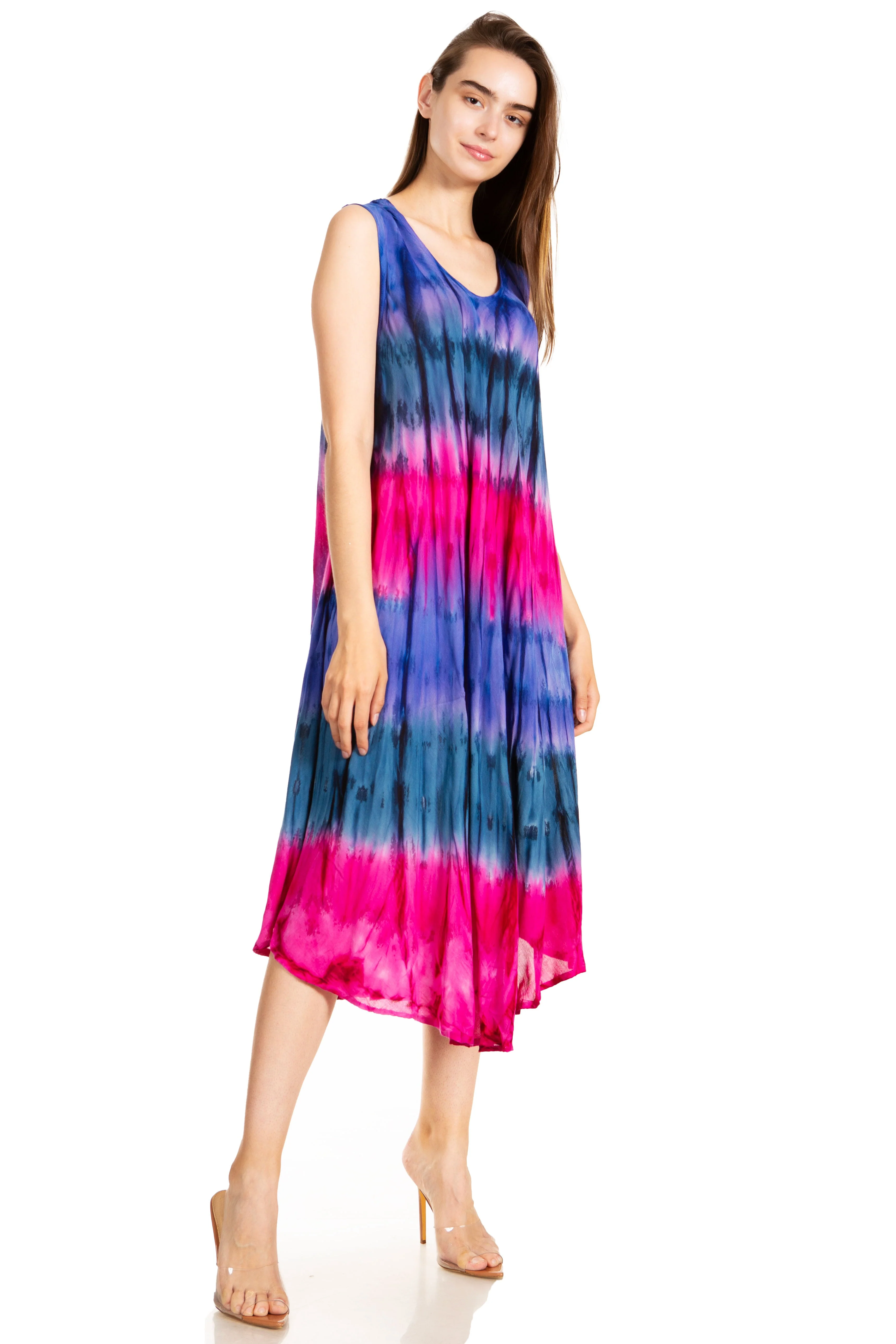 Sakkas Desert Sun Caftan Dress / Cover Up - Image 66