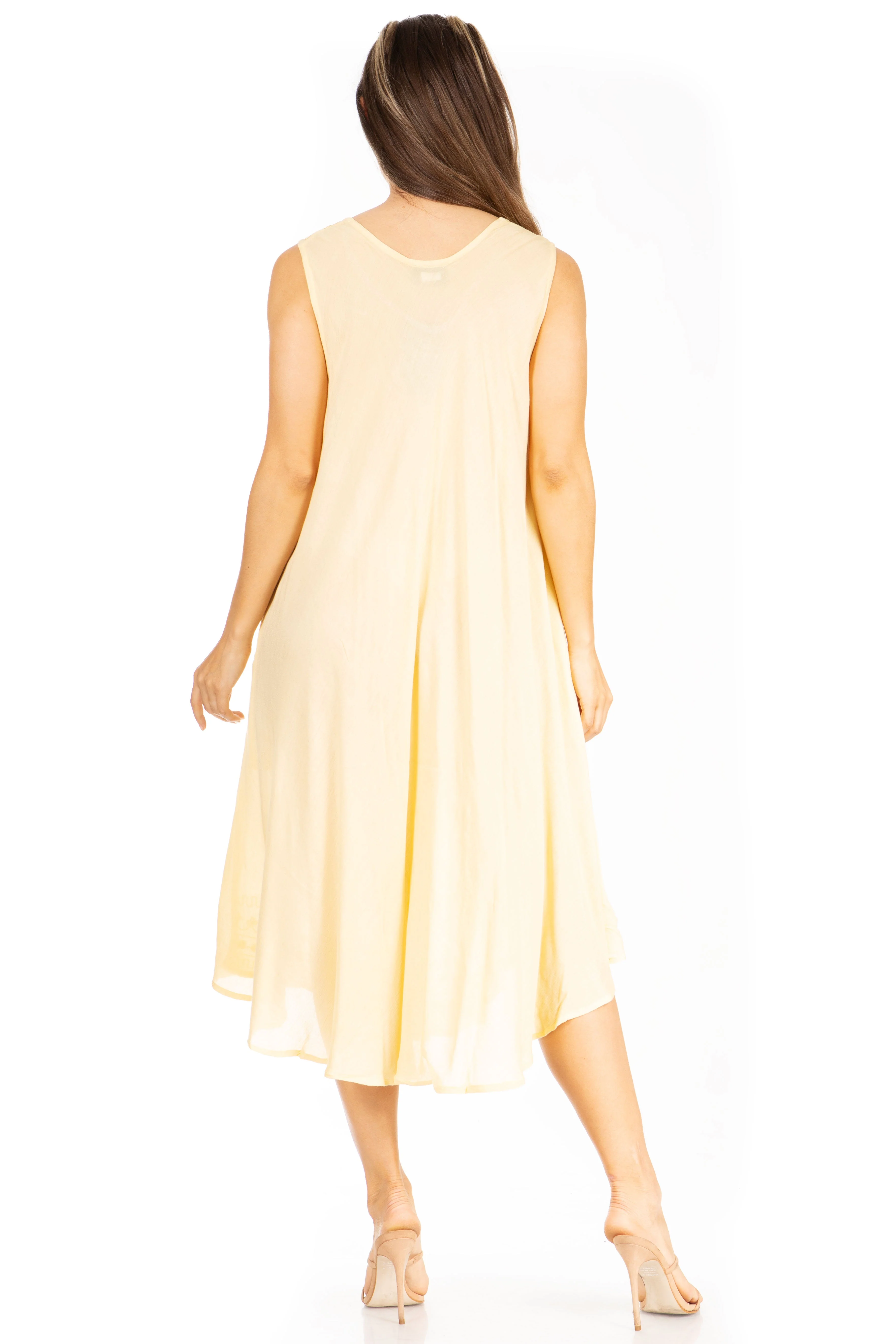 Sakkas Everyday Essentials Caftan Tank Dress / Cover Up - Image 17