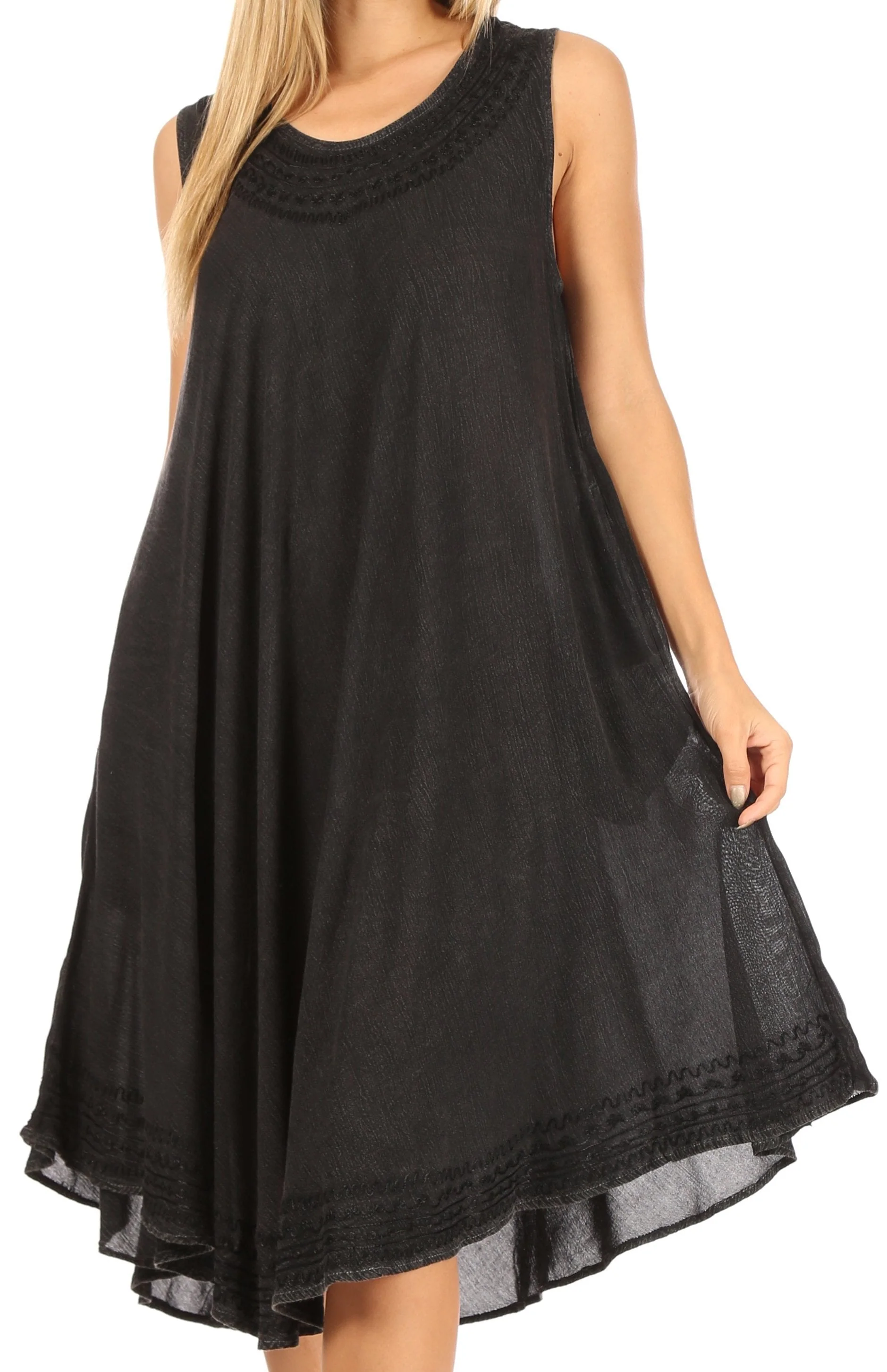 Sakkas Everyday Essentials Caftan Tank Dress / Cover Up - Image 180