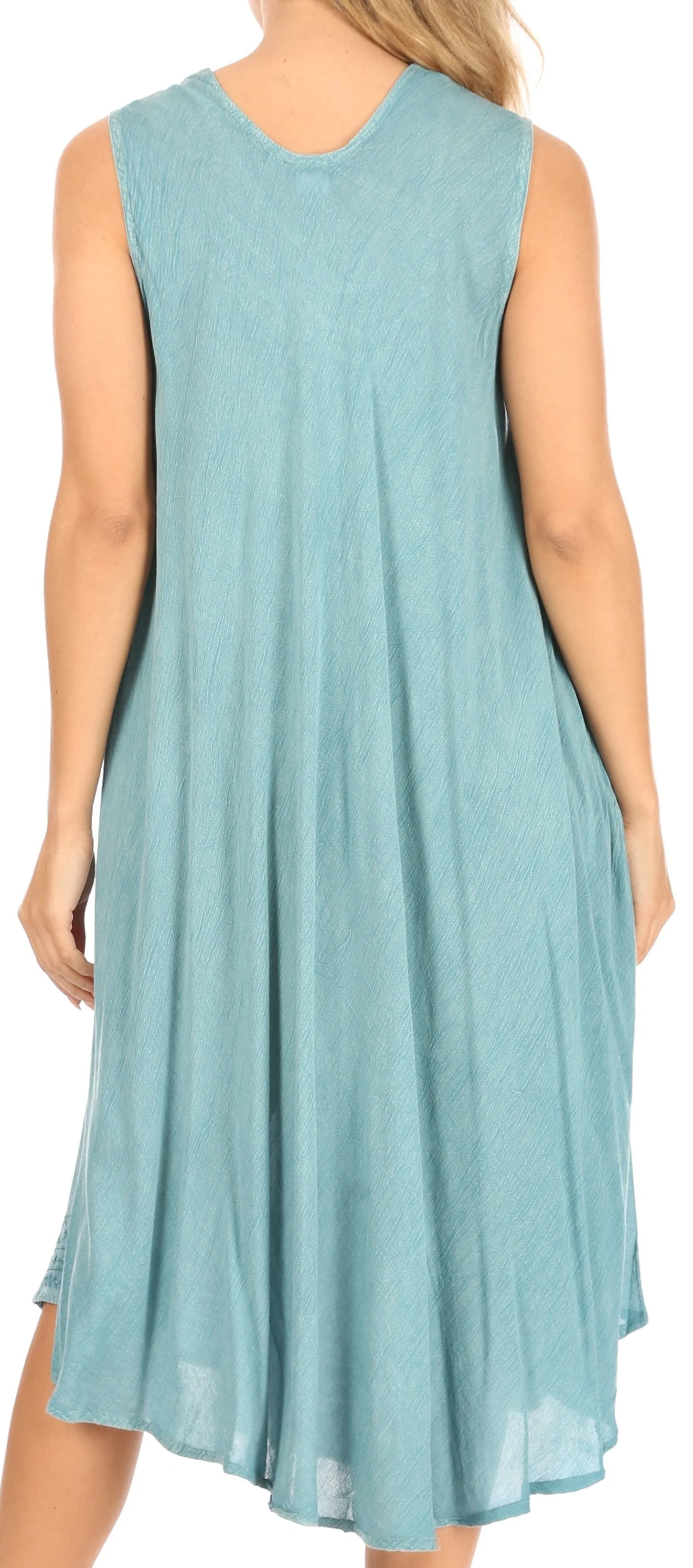 Sakkas Everyday Essentials Caftan Tank Dress / Cover Up - Image 200