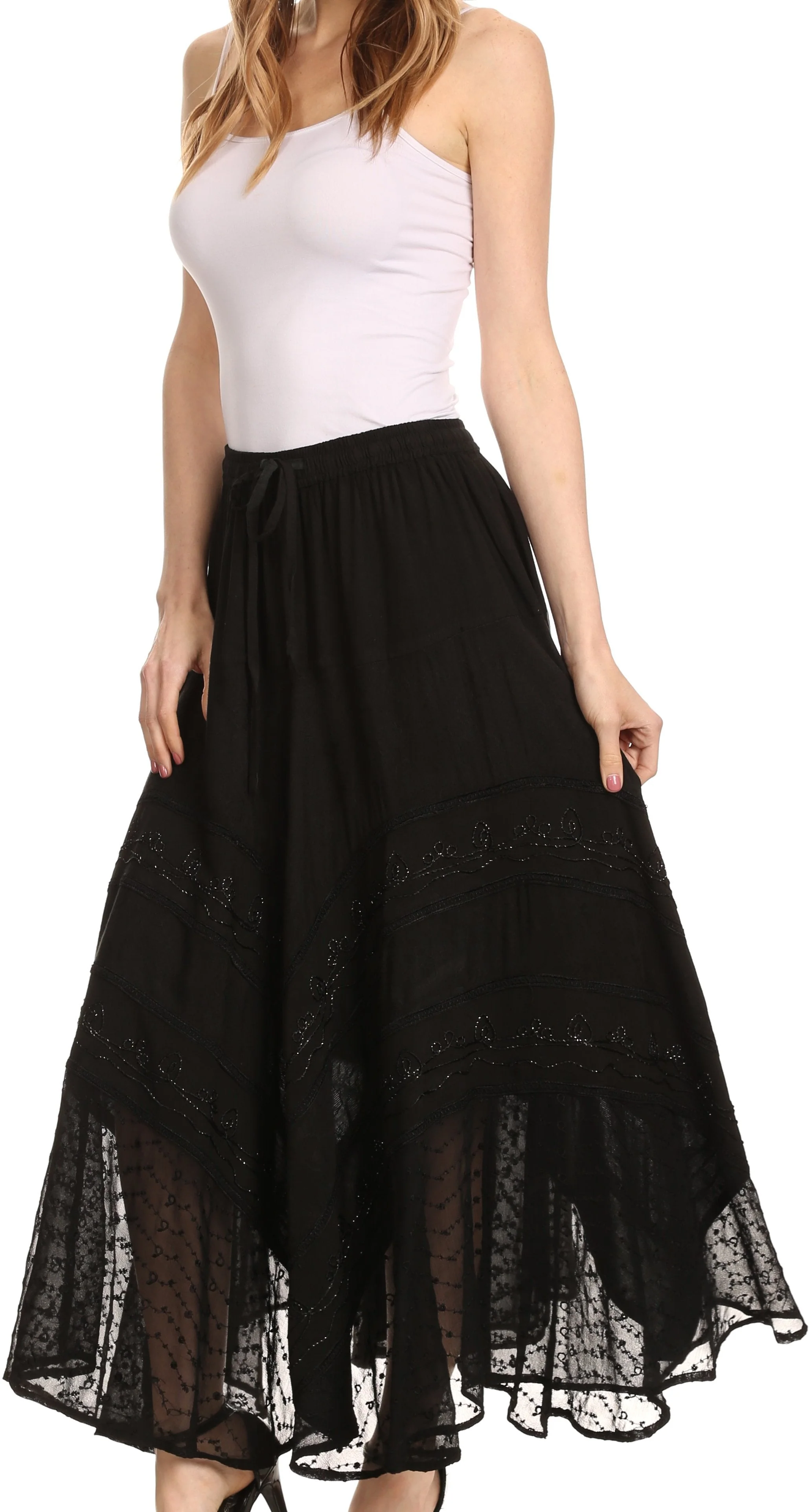 Sakkas Ivy Maiden Boho Skirt - Image 57