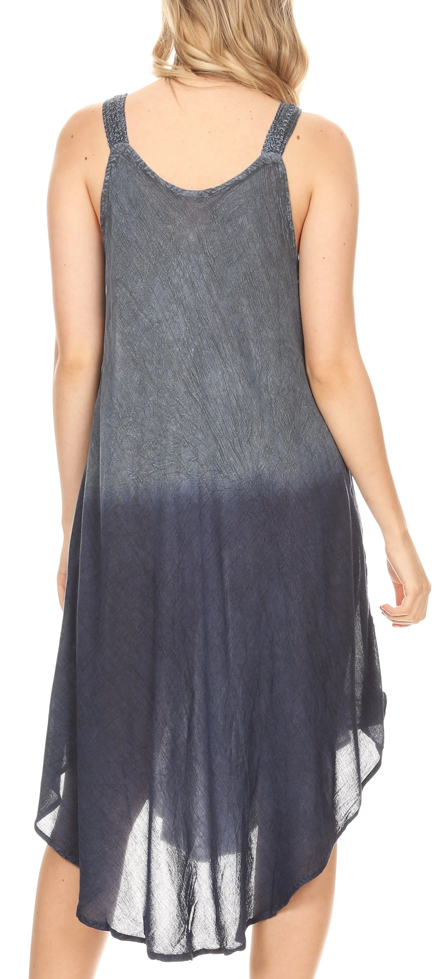 Sakkas Liz  Women's Maxi Loose Sleeveless Summer Casual Tank Dress Cover-up Caftan - Image 57