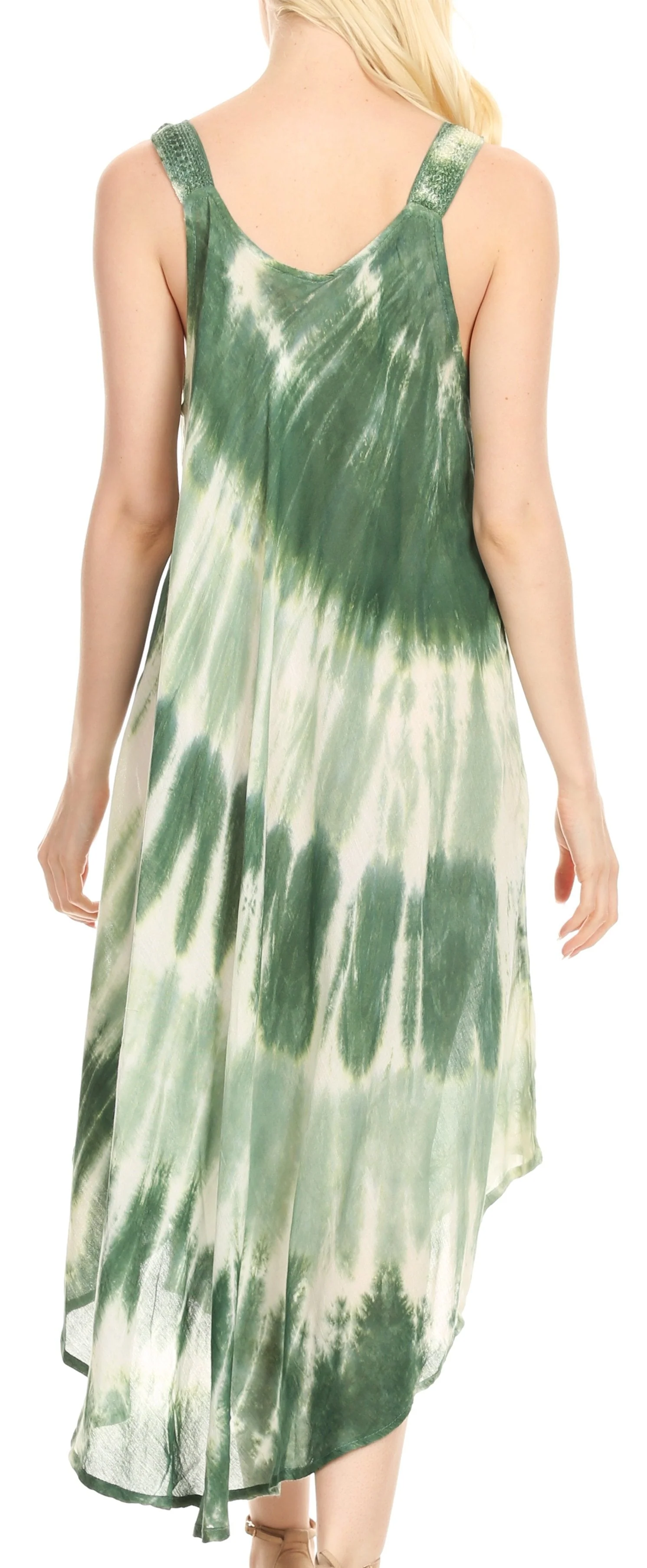 Sakkas Liz  Women's Maxi Loose Sleeveless Summer Casual Tank Dress Cover-up Caftan - Image 72