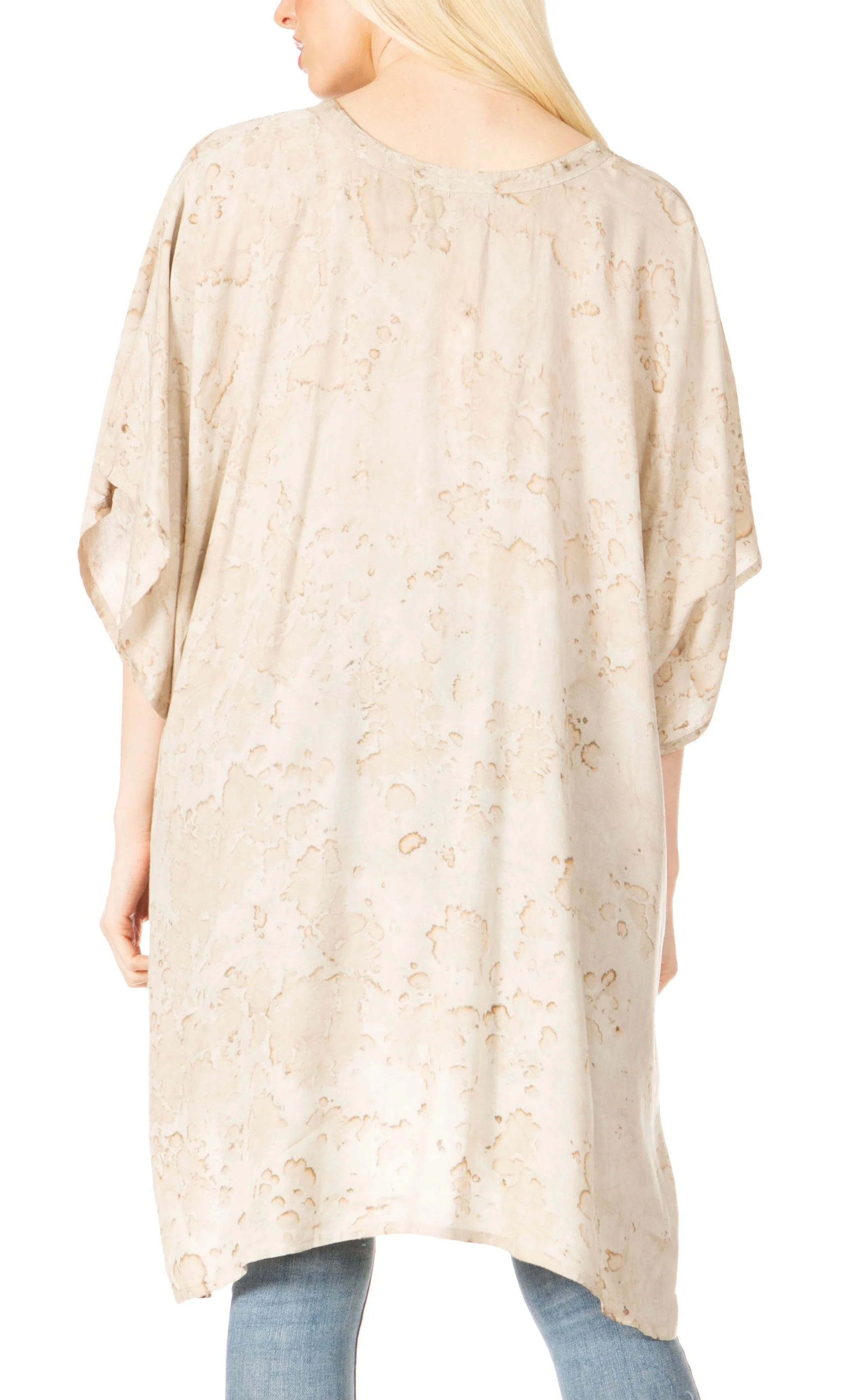 Sakkas Marcy Women's V-neck Caftan Top Tunic Dress - Perfect for Summer Boho Style & Swinging Coverup - Image 47