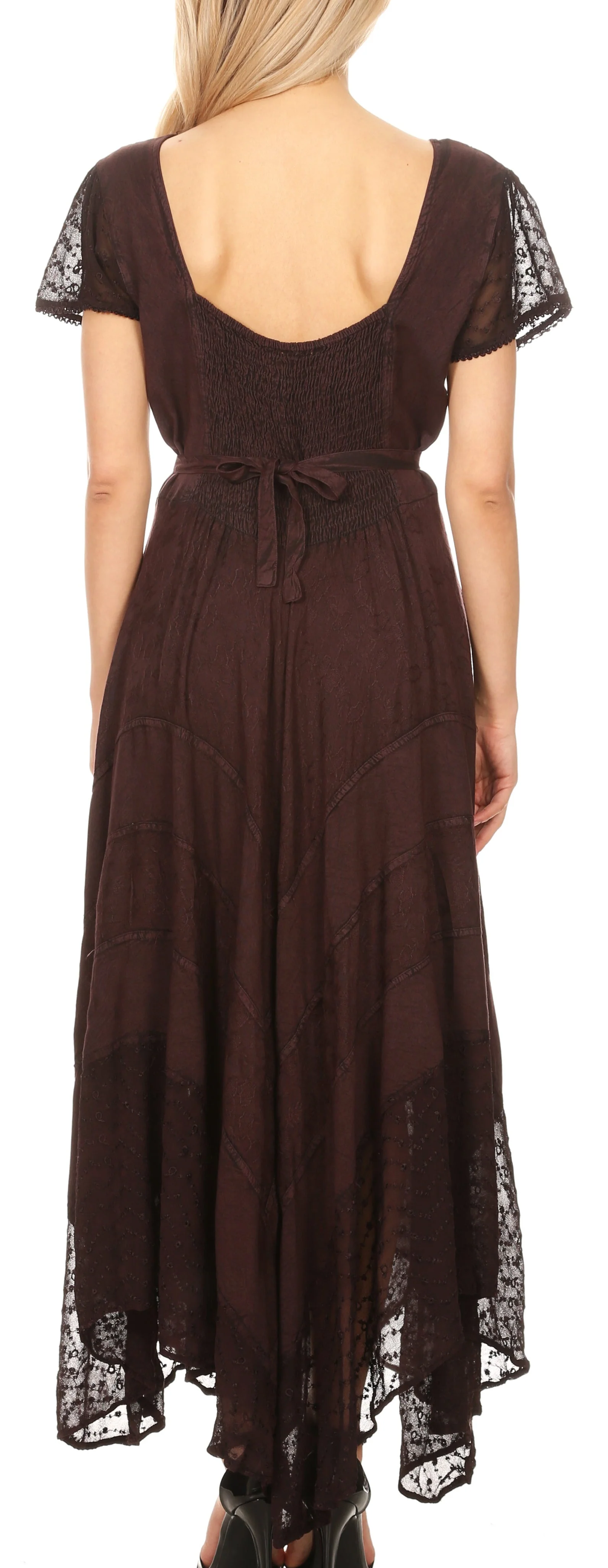 Sakkas Marigold Embroidered Fairy Dress - Image 14