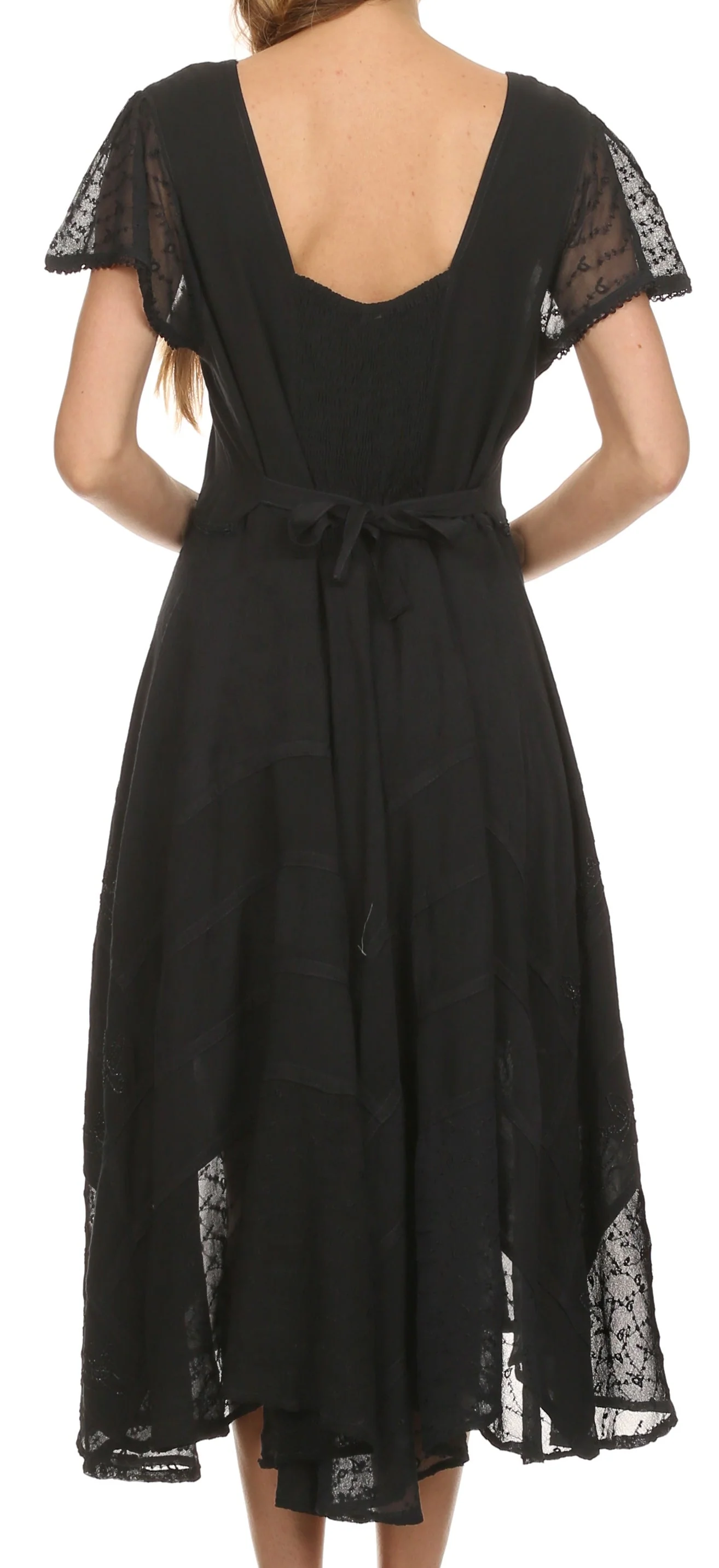 Sakkas Marigold Embroidered Fairy Dress - Image 2