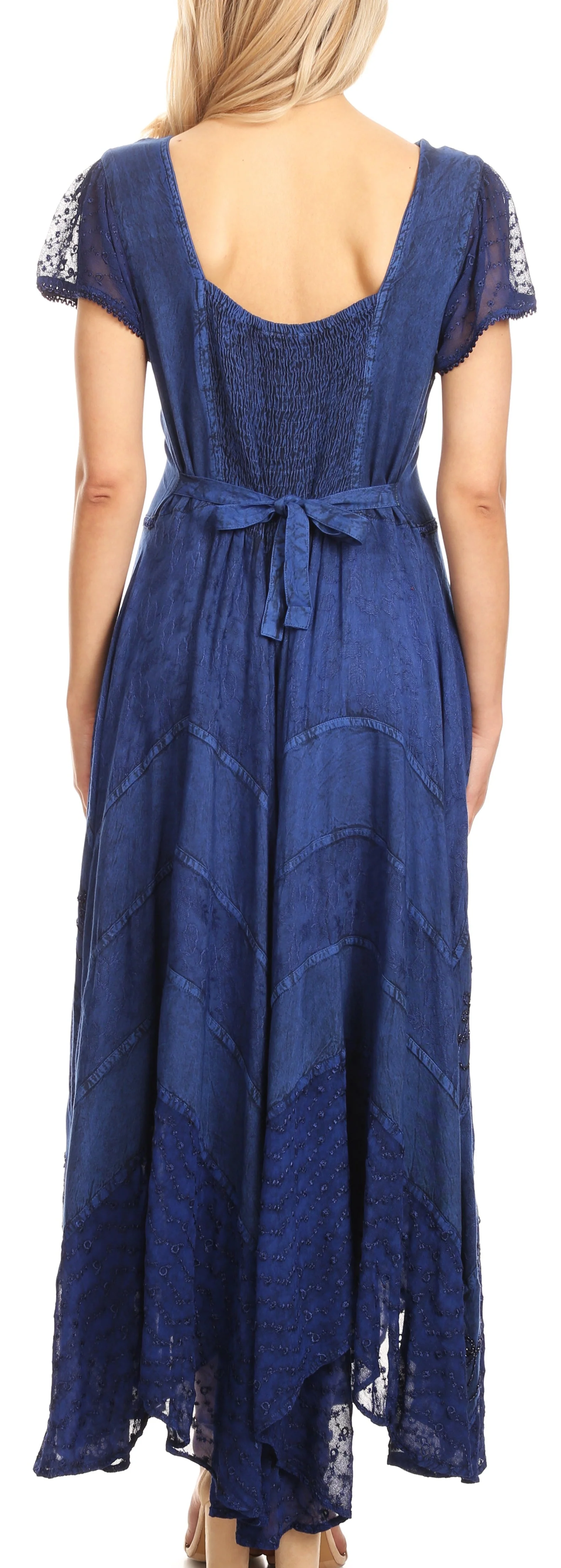 Sakkas Marigold Embroidered Fairy Dress - Image 32