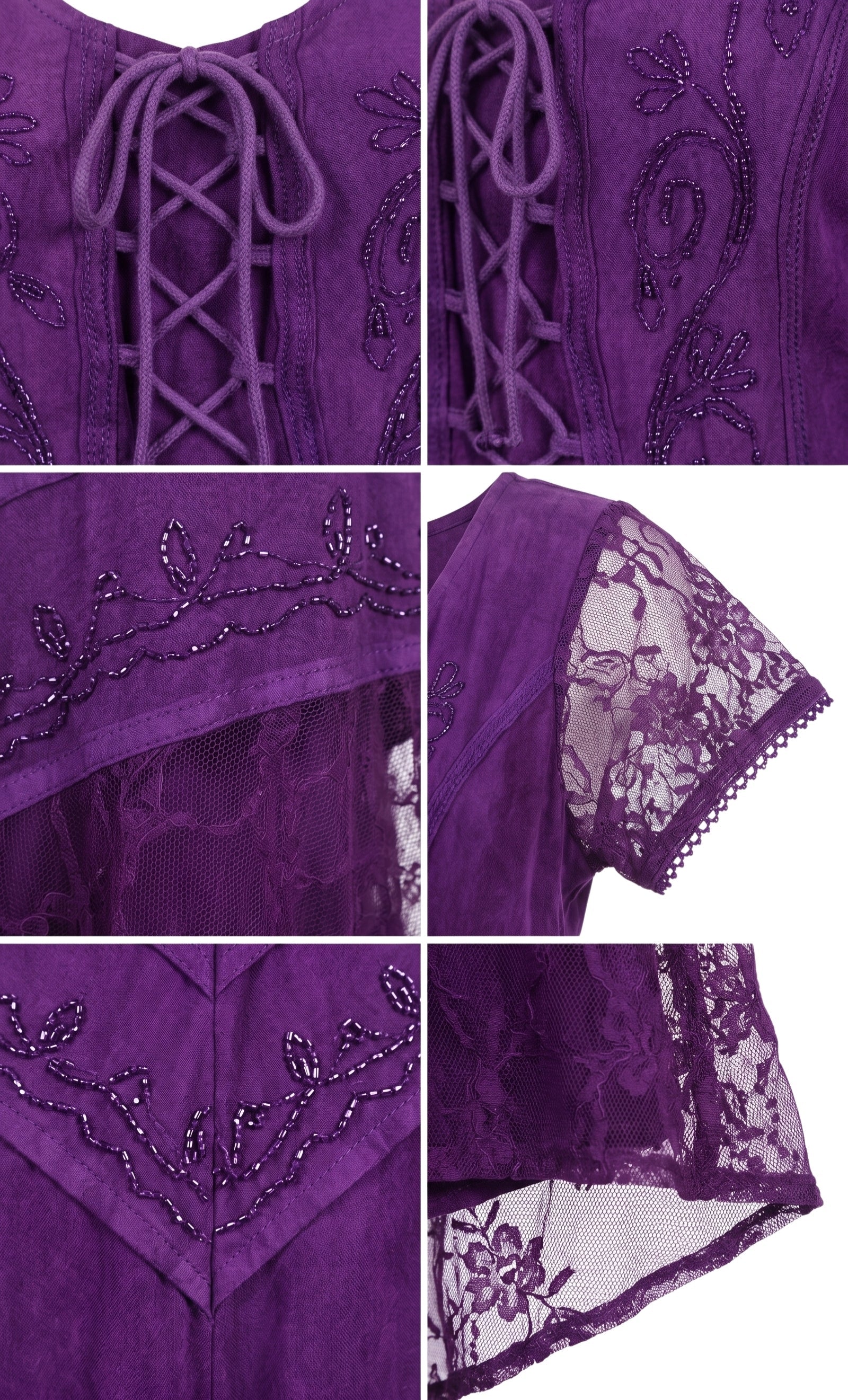 Sakkas Marigold Embroidered Fairy Dress - Image 47