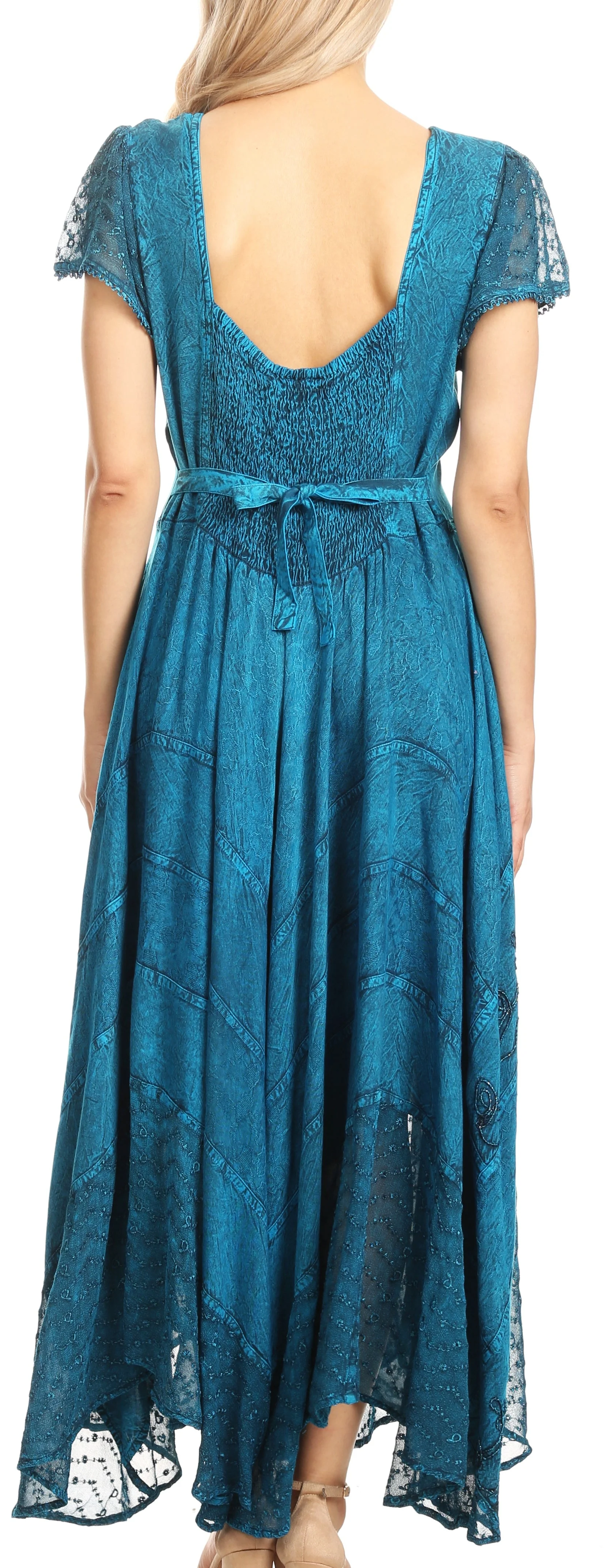 Sakkas Marigold Embroidered Fairy Dress - Image 50