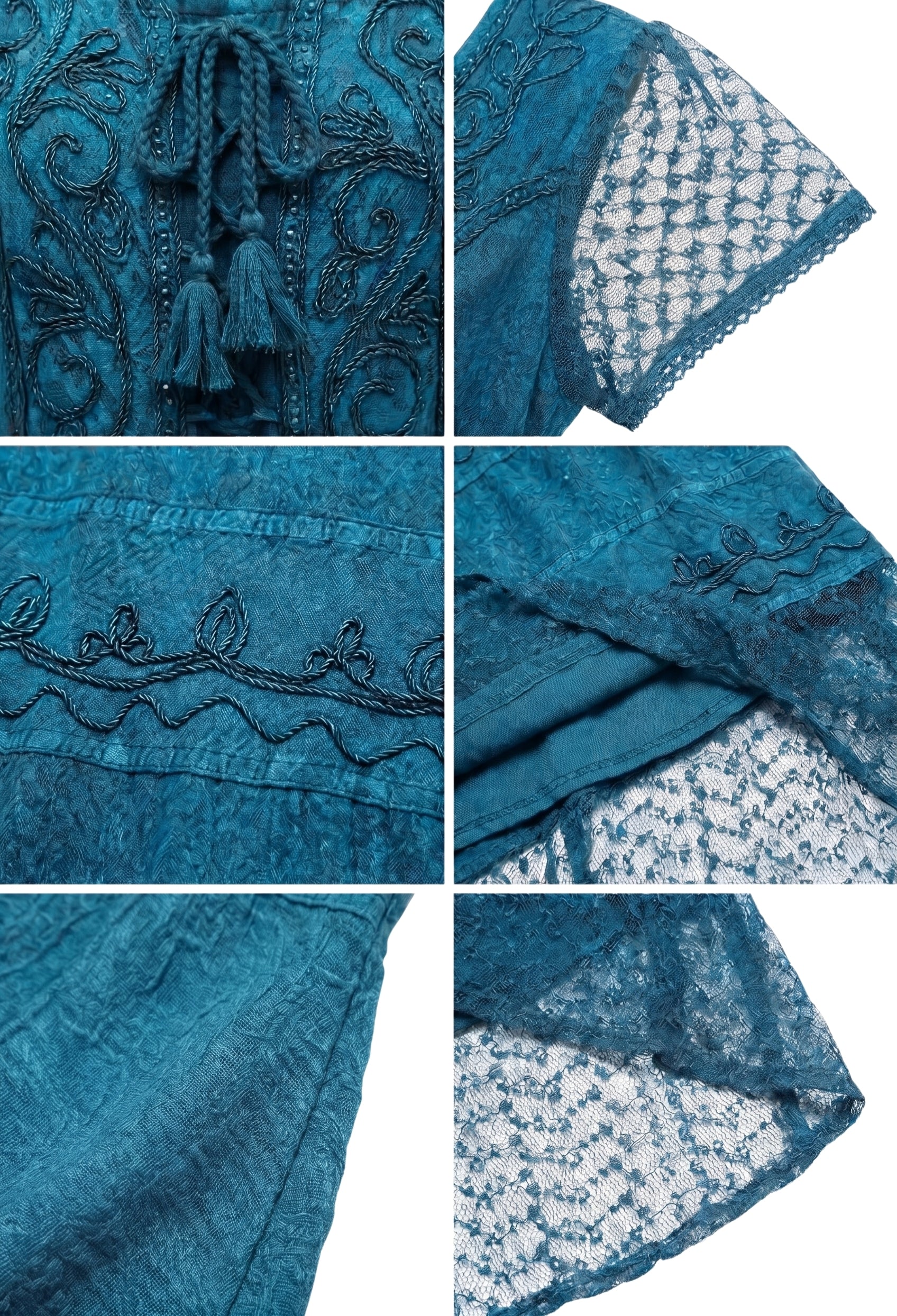Sakkas Marigold Embroidered Fairy Dress - Image 53