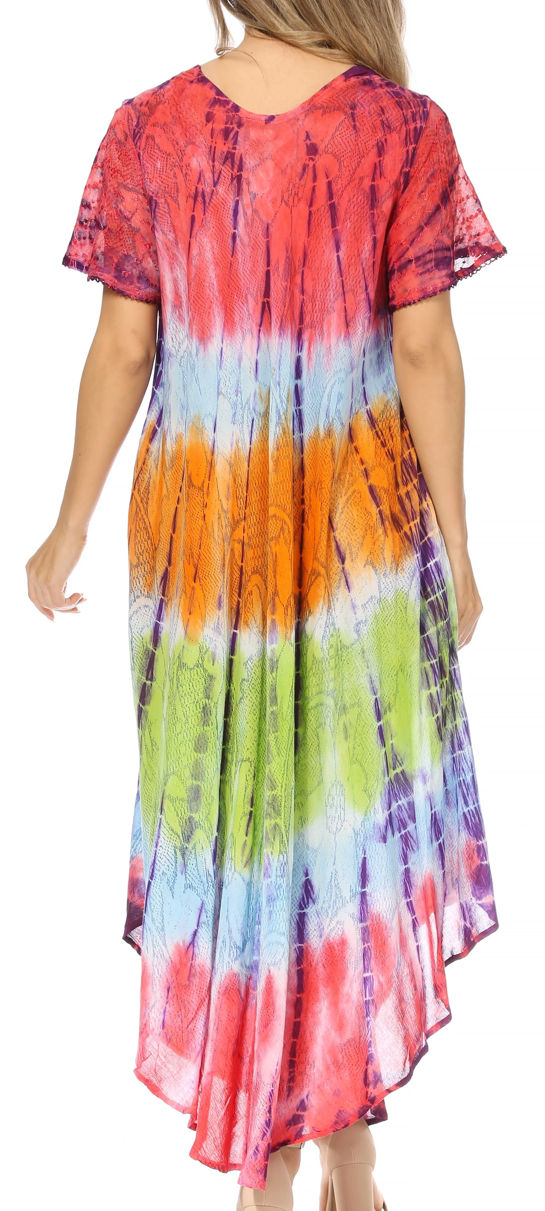 Sakkas Mika Ombre Floral Caftan Dress - Image 37