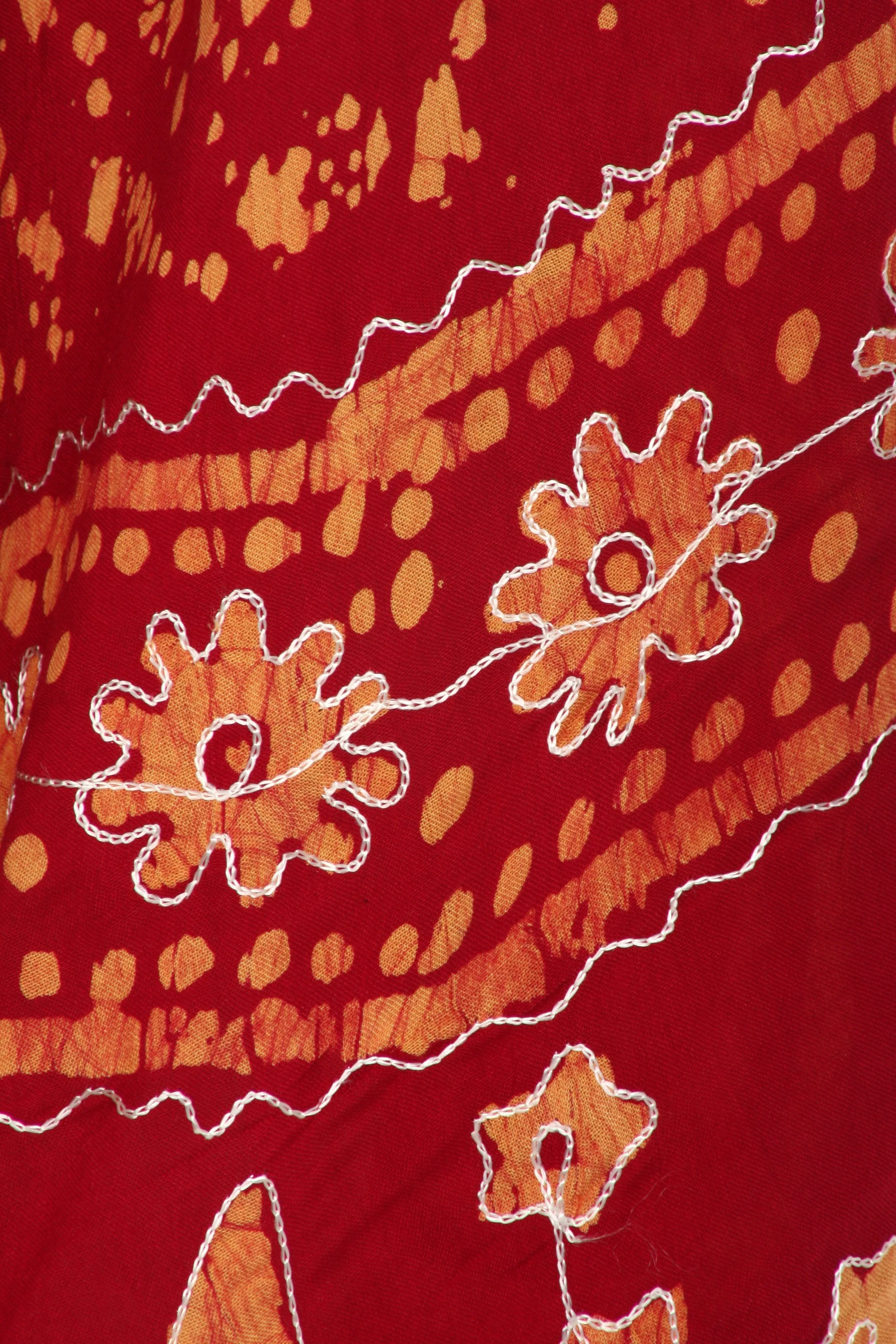 Sakkas Moon and Stars Batik Caftan Tank Dress / Cover Up - Image 48