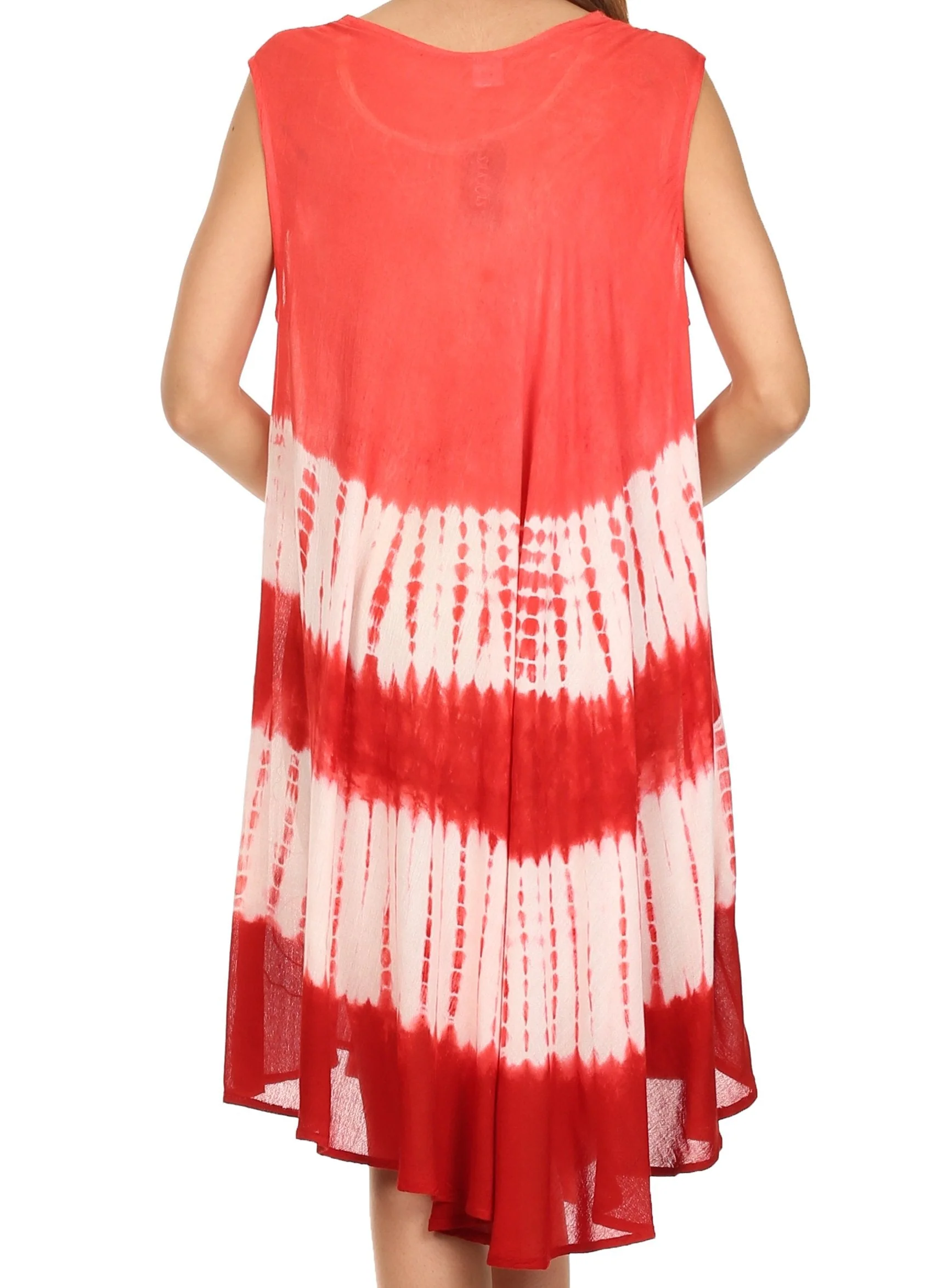 Sakkas Peacock Feather Caftan Dress / Cover Up - Image 35