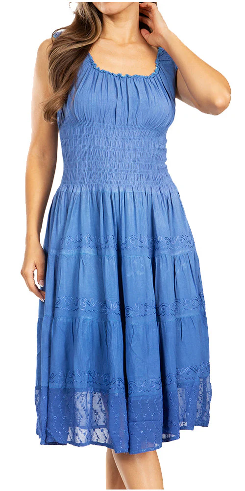 Sakkas Spring Maiden Ombre Peasant Dress - Image 63
