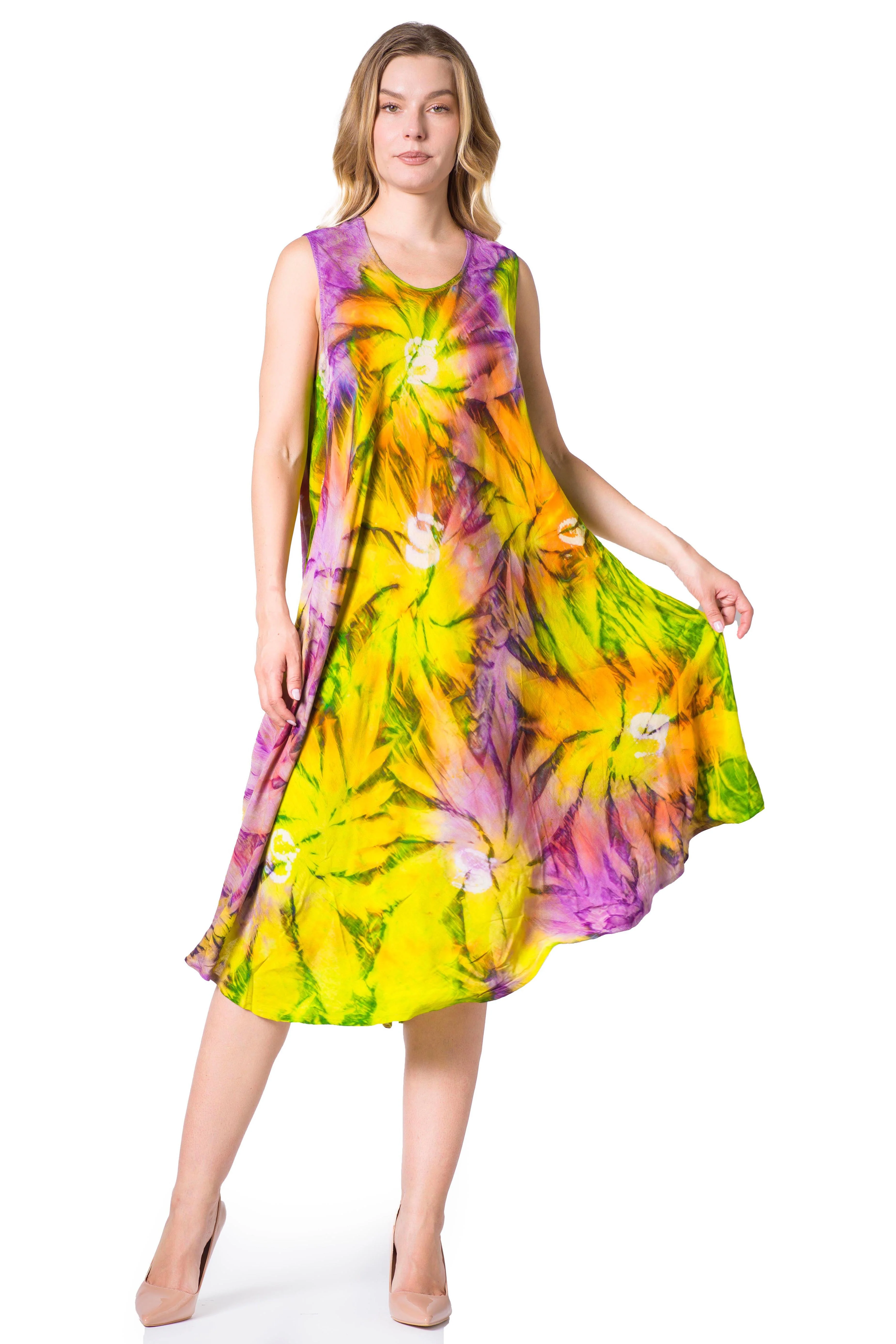 Sakkas Starlight Caftan Tank Dress / Cover Up - Image 10