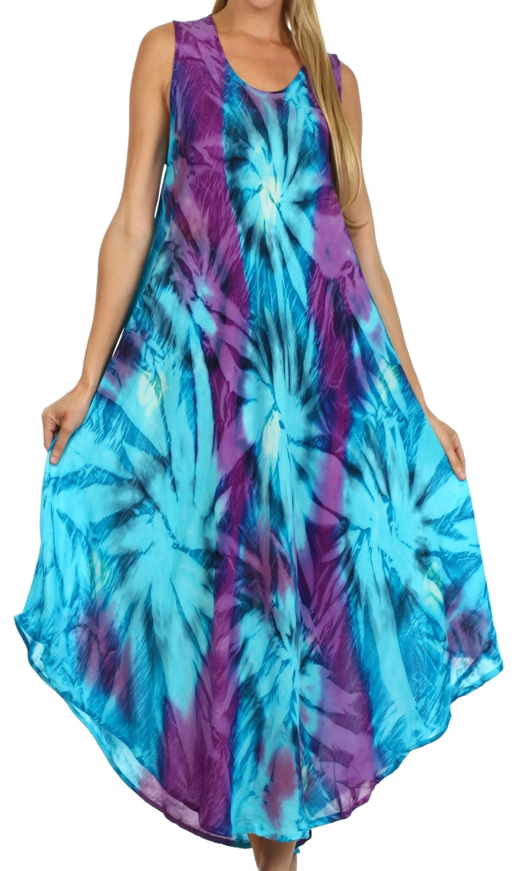 Sakkas Starlight Caftan Tank Dress / Cover Up - Image 26