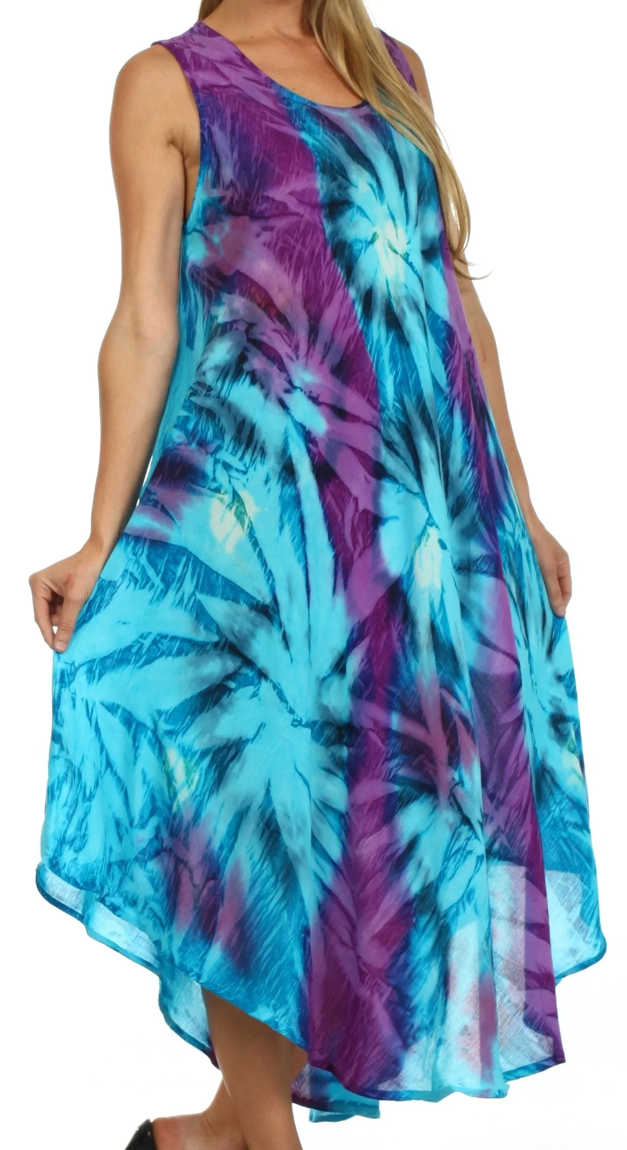 Sakkas Starlight Caftan Tank Dress / Cover Up - Image 29