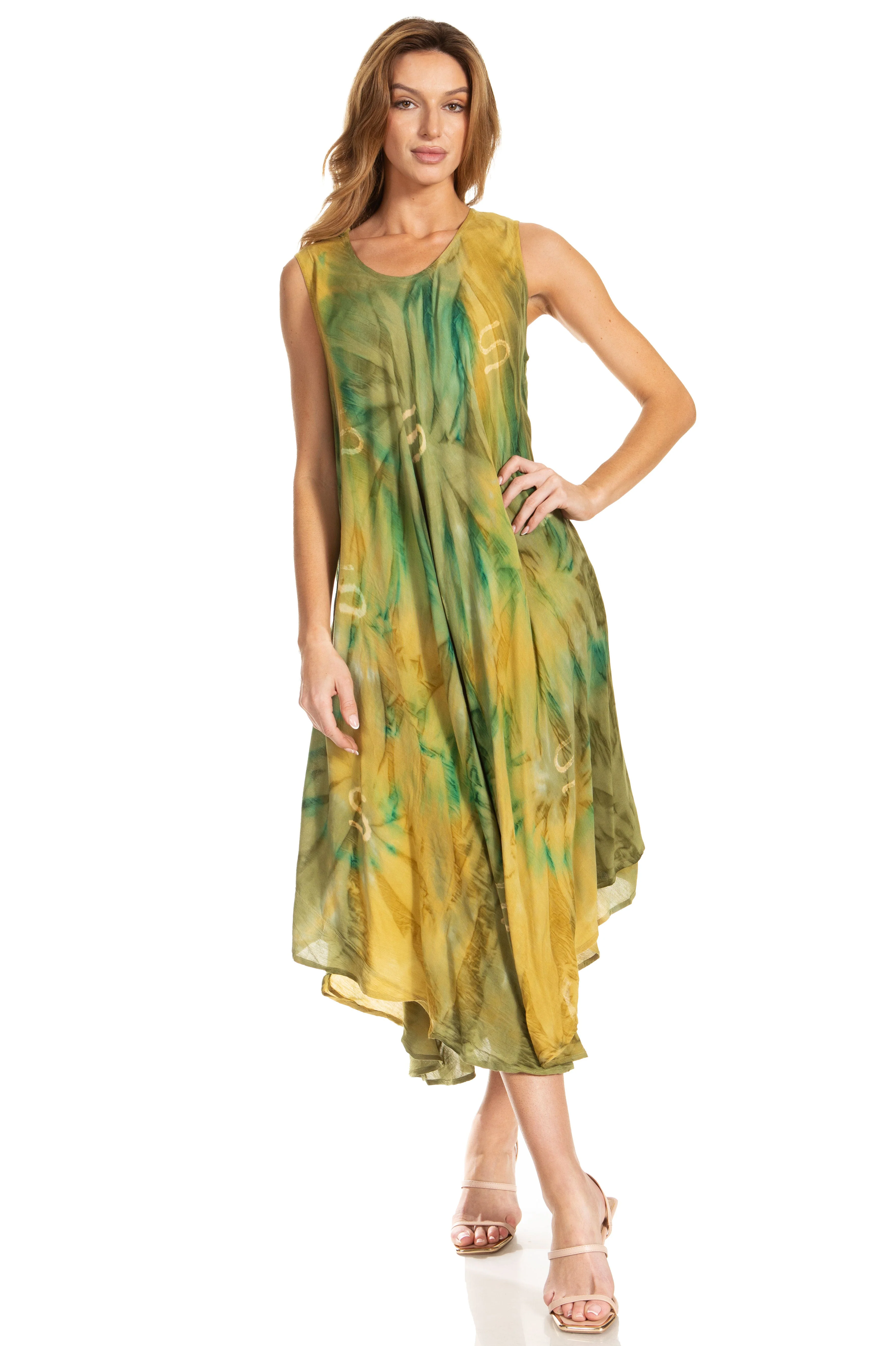 Sakkas Starlight Caftan Tank Dress / Cover Up - Image 35