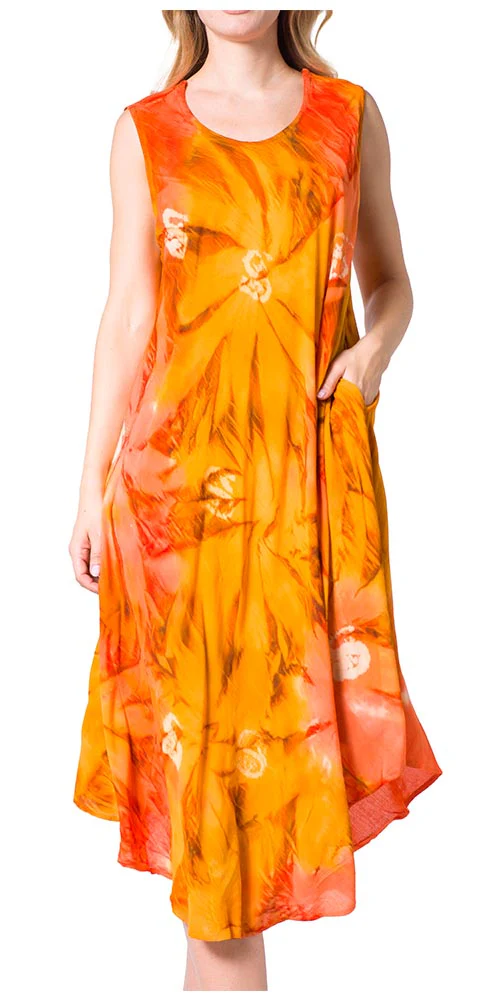Sakkas Starlight Caftan Tank Dress / Cover Up - Image 56
