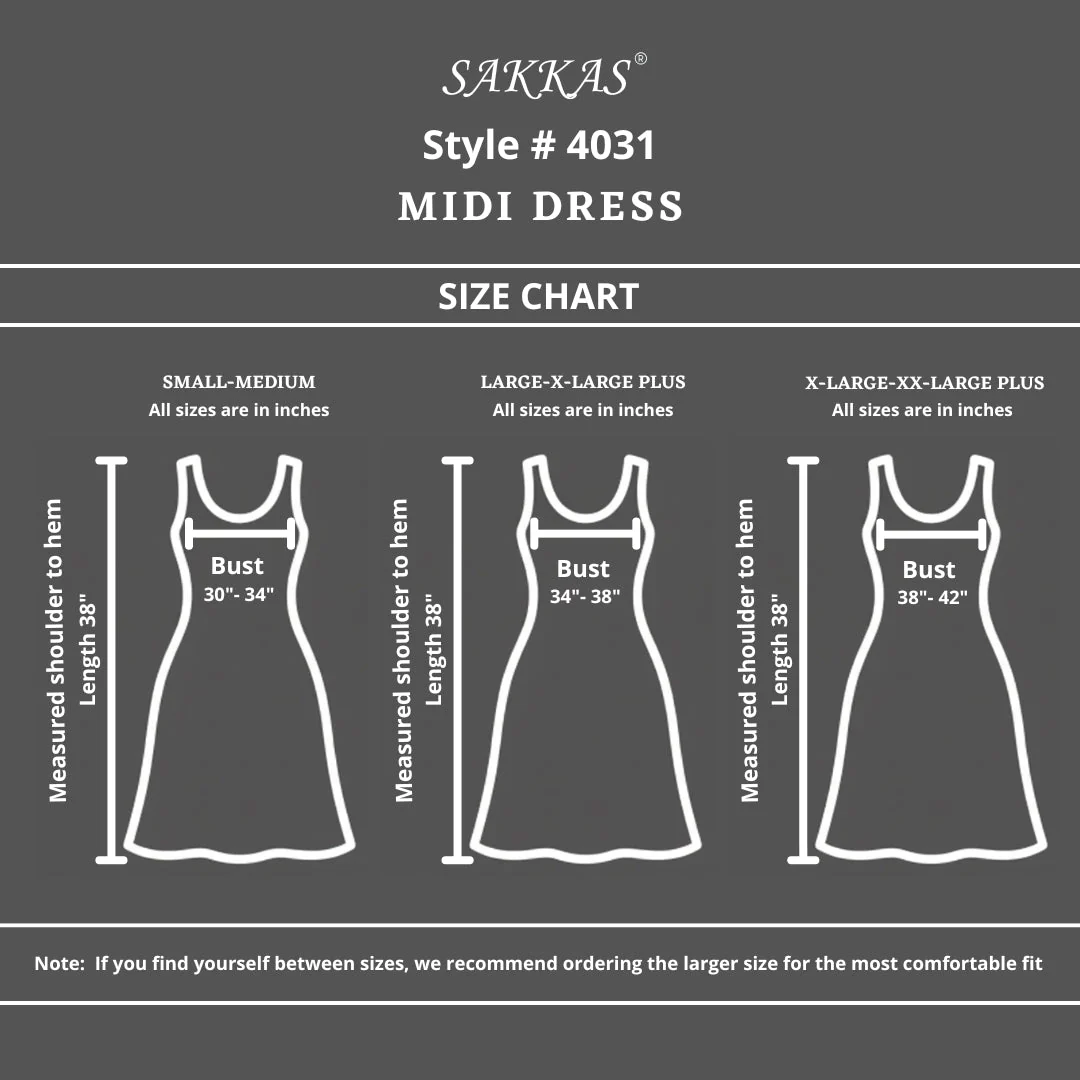 Sakkas Stonewashed Rayon Adjustable Spaghetti Straps Mid Length Dress - Image 39