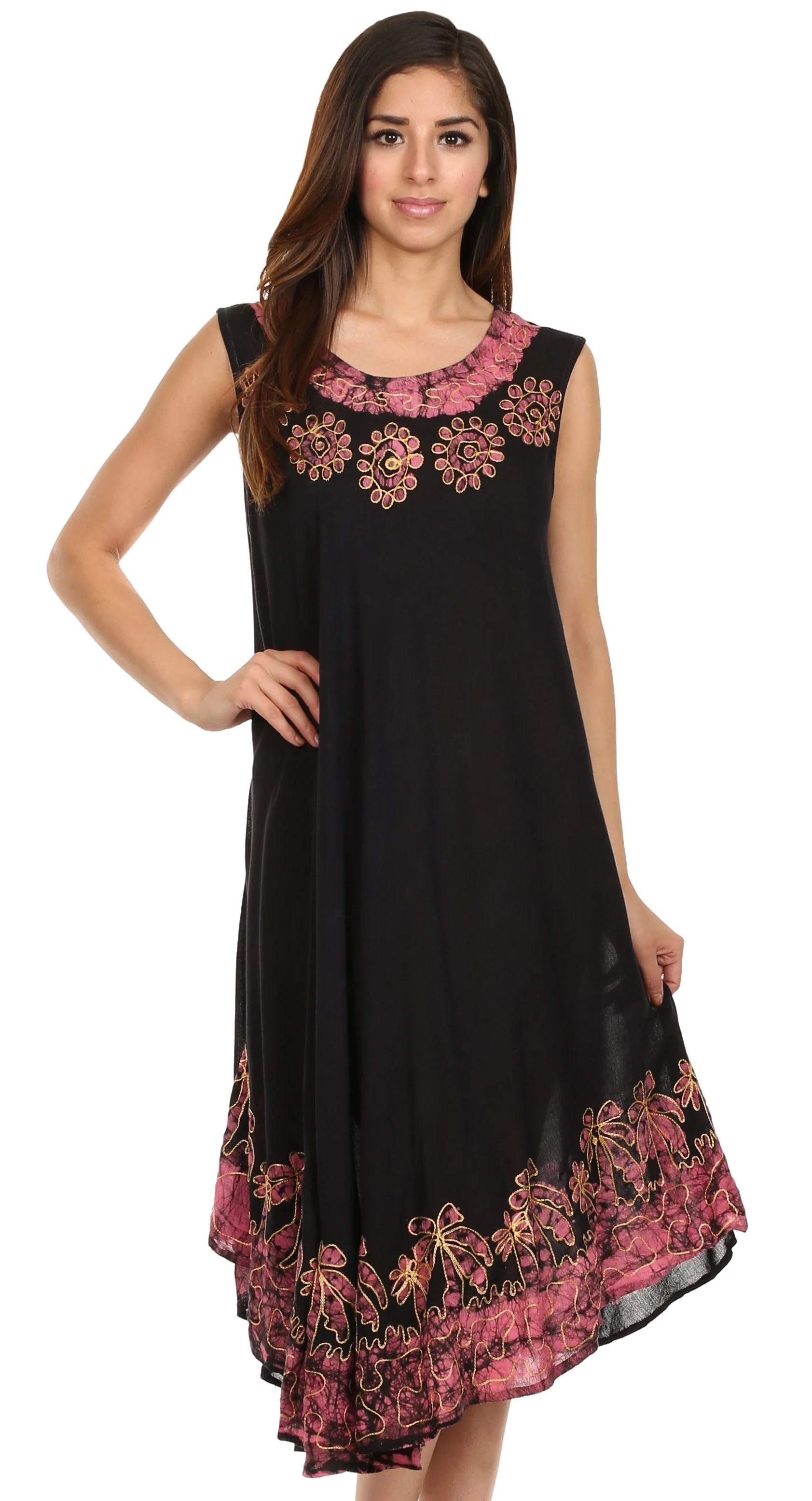 Sakkas Sundari Caftan Tank Dress / Cover Up - Image 11