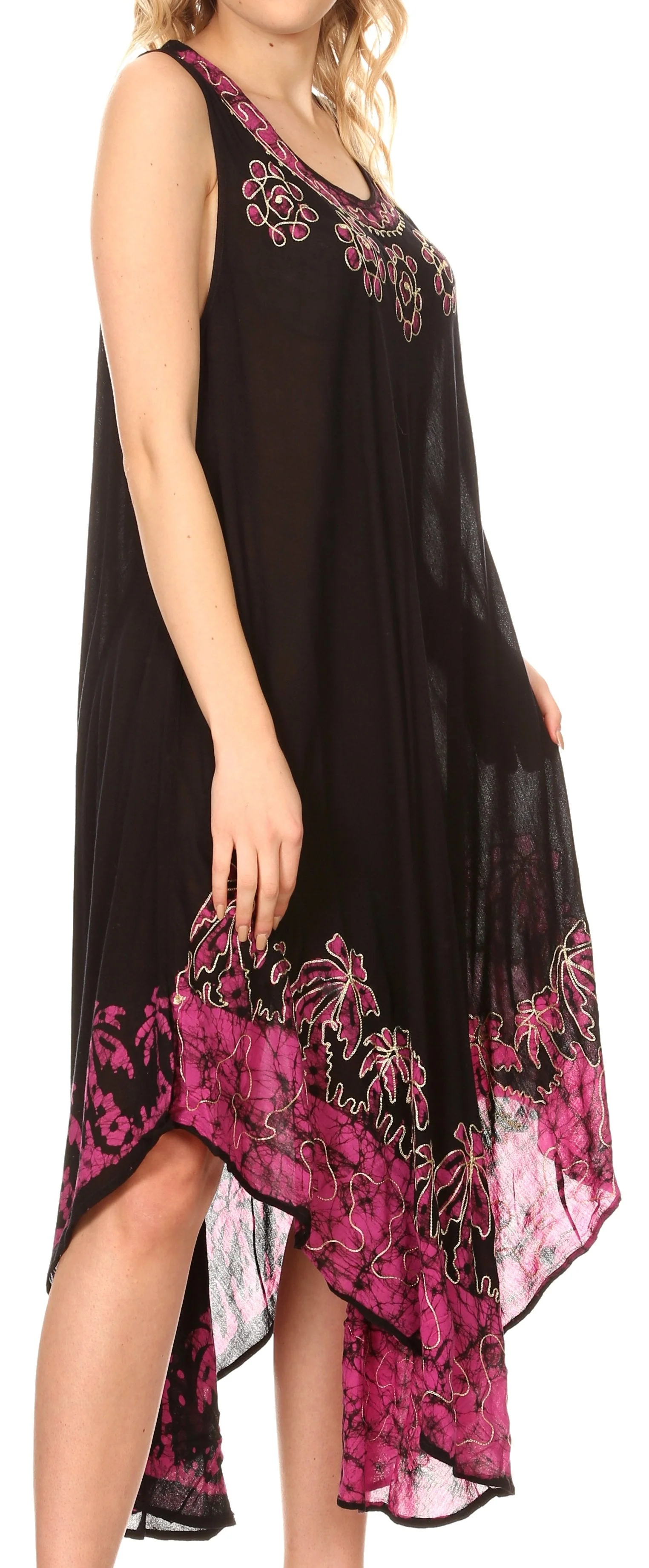 Sakkas Sundari Caftan Tank Dress / Cover Up - Image 16