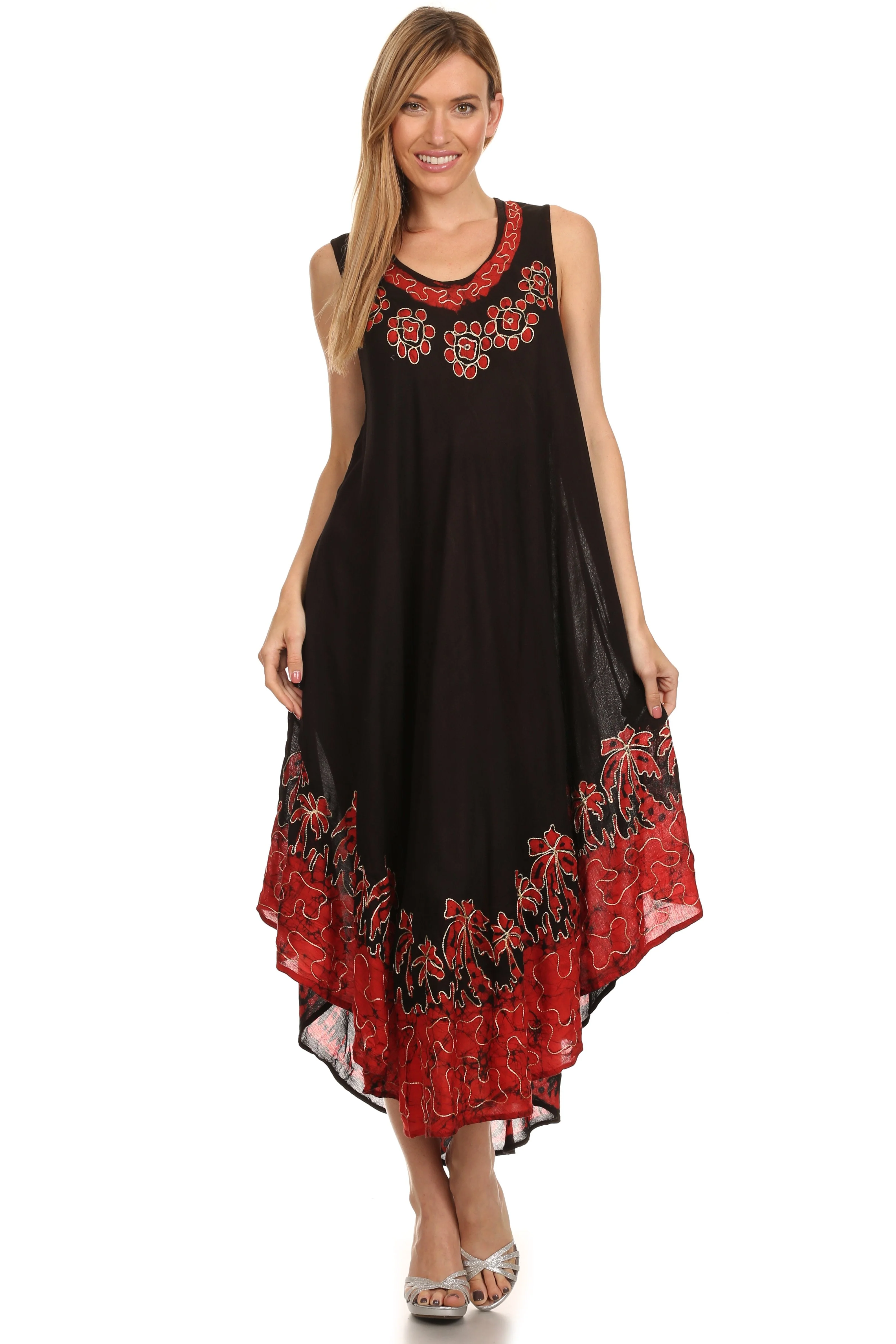 Sakkas Sundari Caftan Tank Dress / Cover Up - Image 22