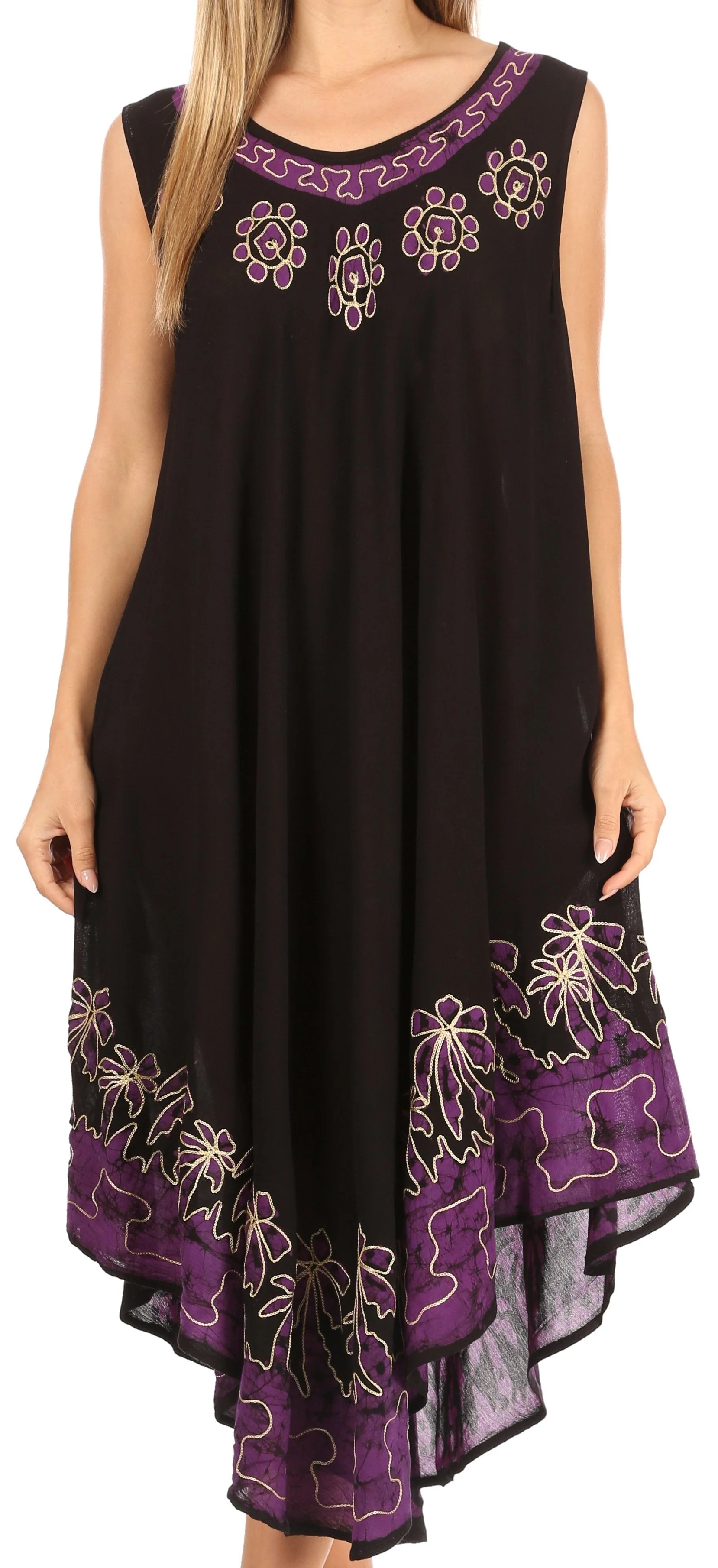 Sakkas Sundari Caftan Tank Dress / Cover Up - Image 33