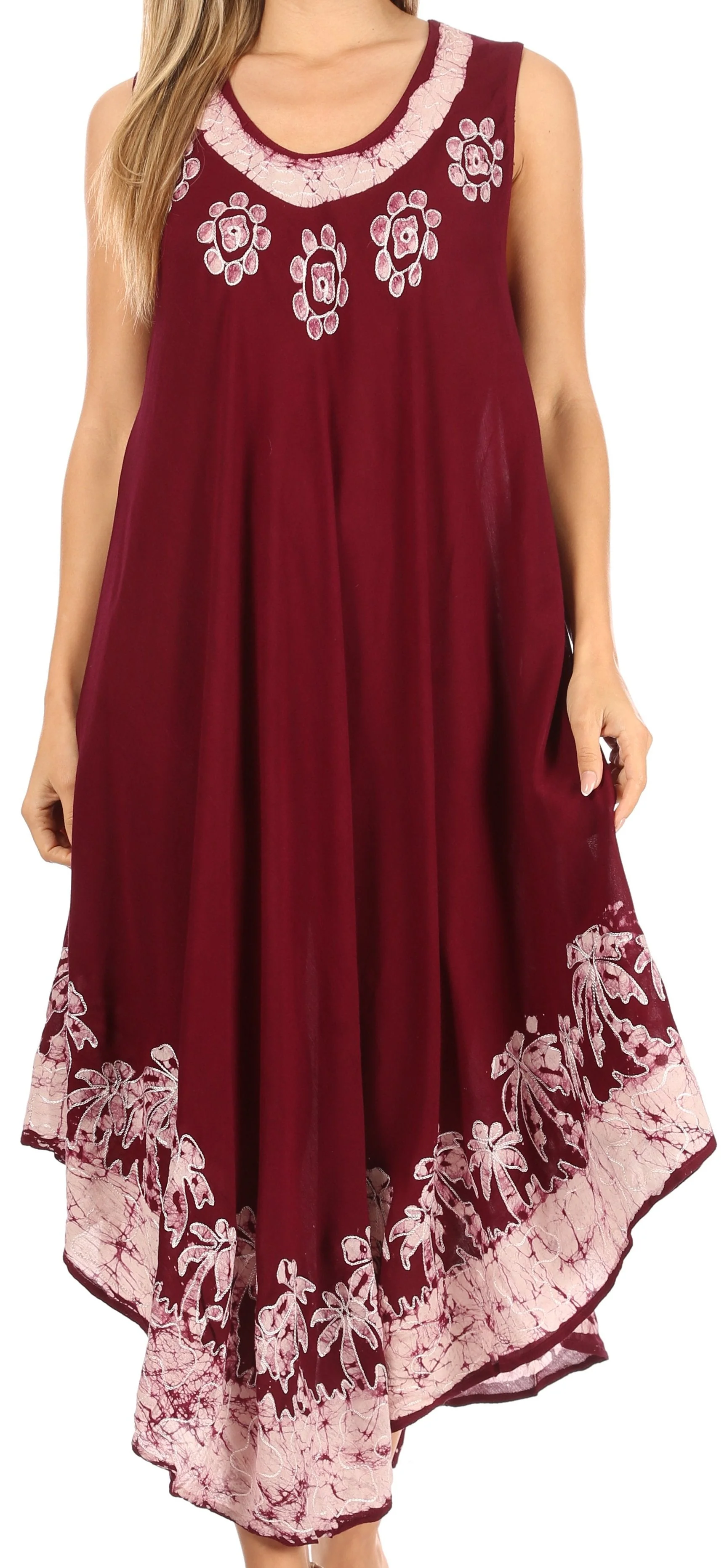 Sakkas Sundari Caftan Tank Dress / Cover Up - Image 55