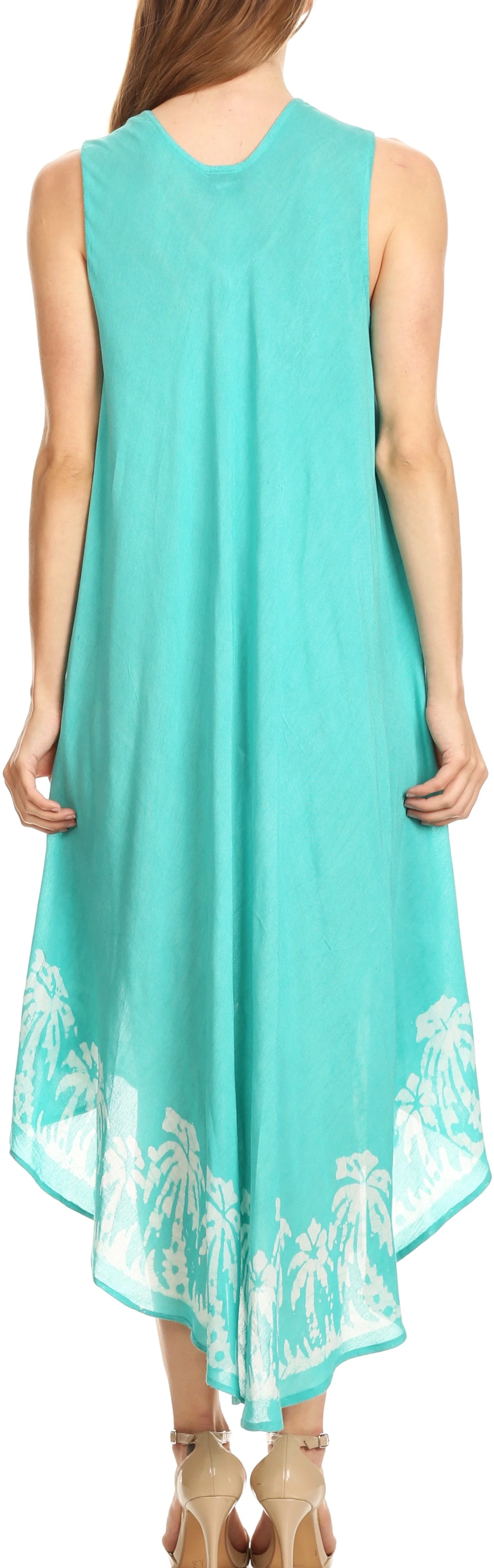 Sakkas Sundari Caftan Tank Dress / Cover Up - Image 61