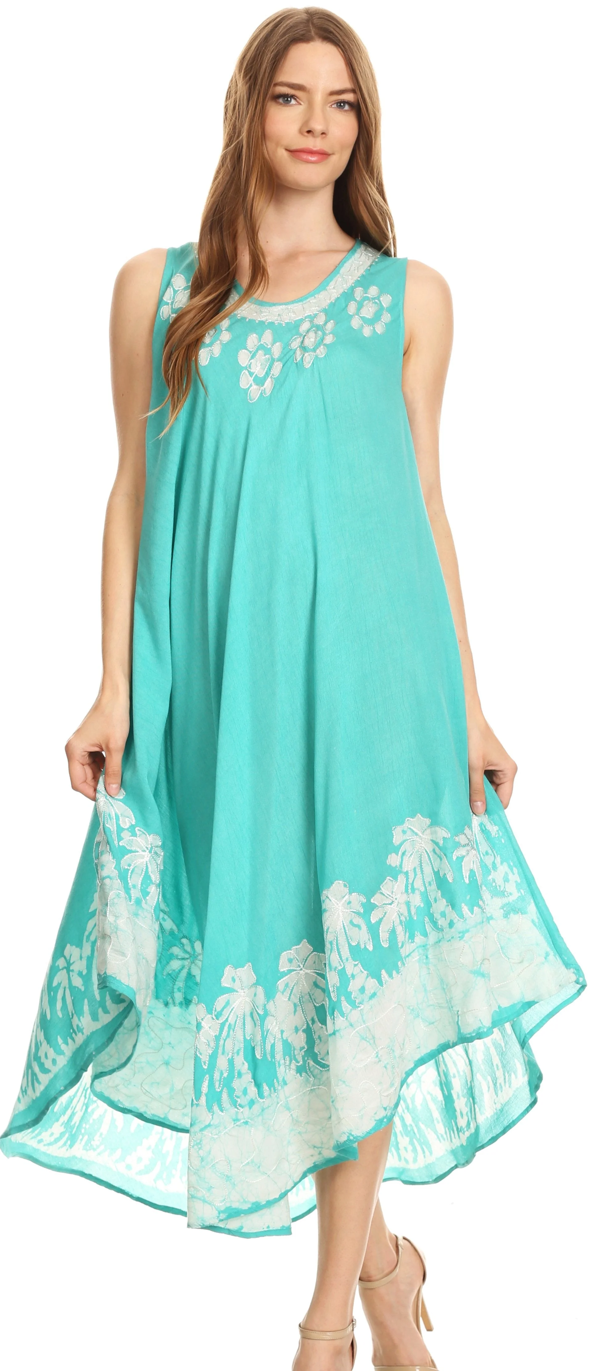 Sakkas Sundari Caftan Tank Dress / Cover Up - Image 64