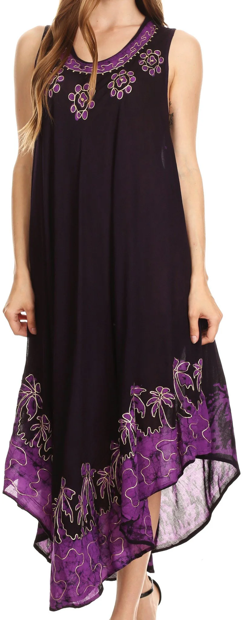 Sakkas Sundari Caftan Tank Dress / Cover Up - Image 65