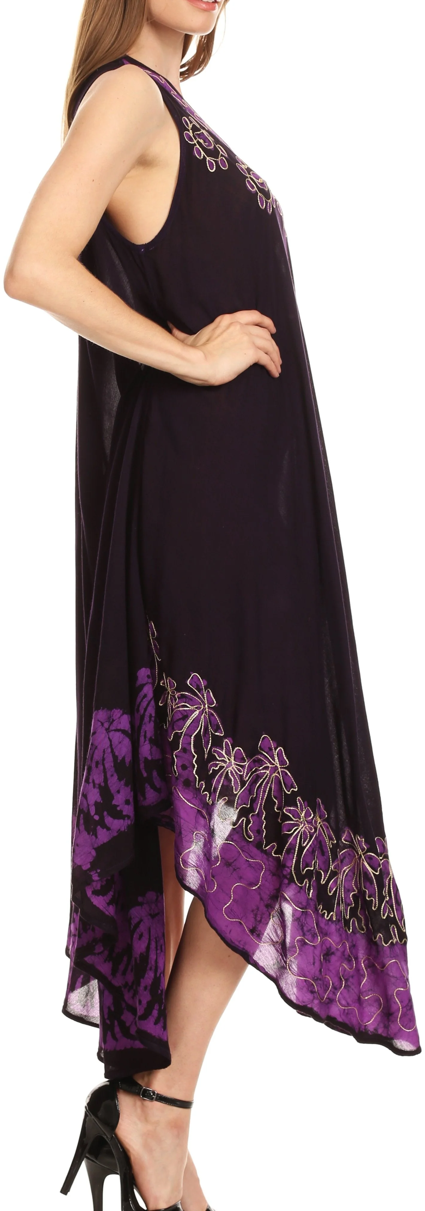 Sakkas Sundari Caftan Tank Dress / Cover Up - Image 68