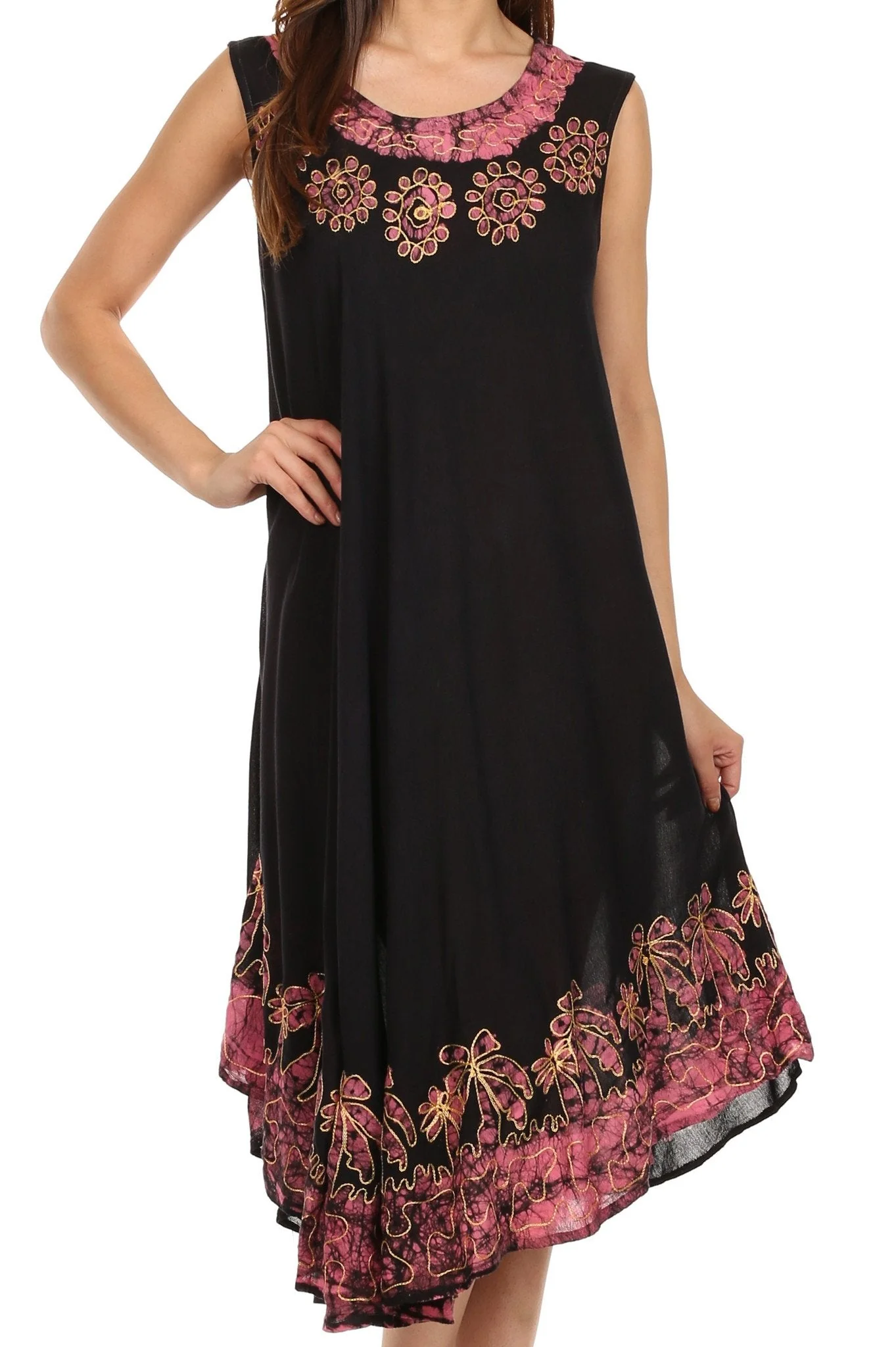 Sakkas Sundari Caftan Tank Dress / Cover Up - Image 7