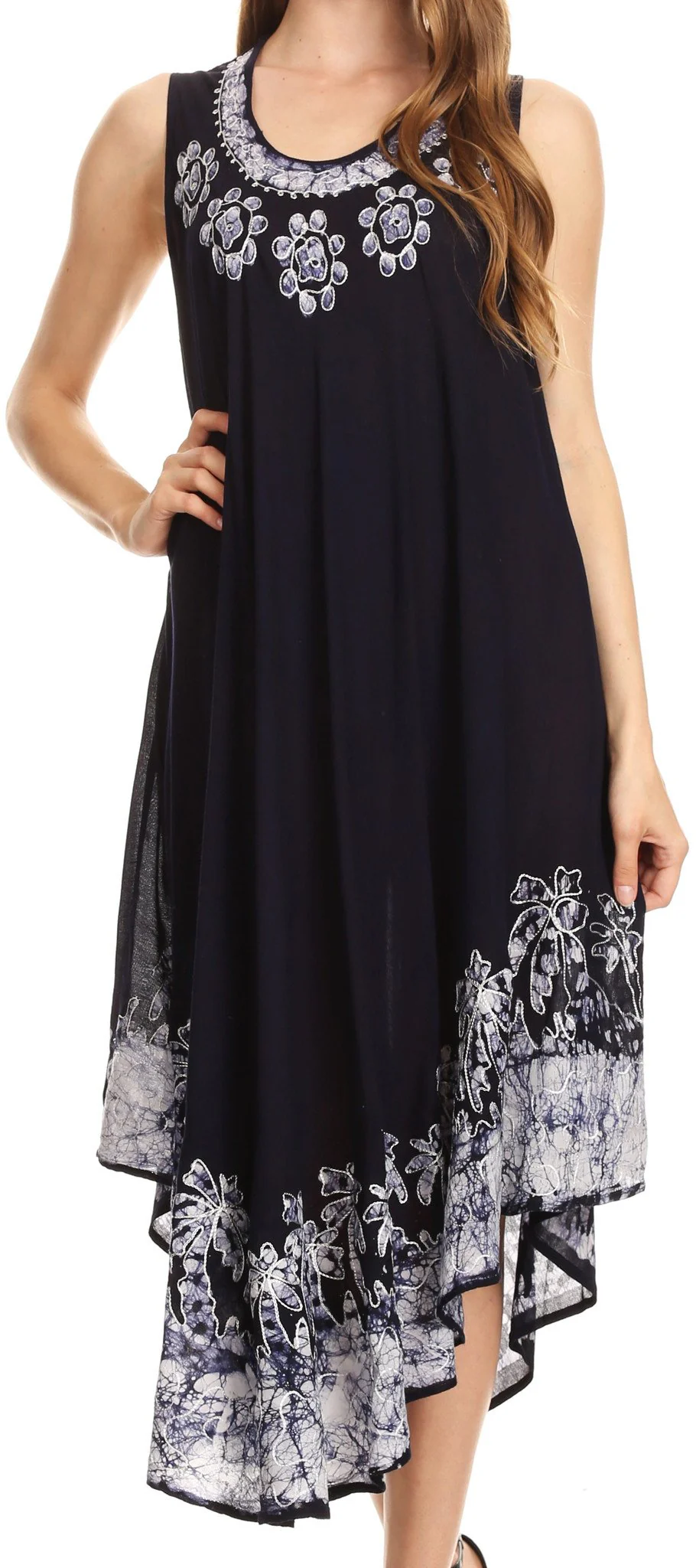 Sakkas Sundari Caftan Tank Dress / Cover Up - Image 70