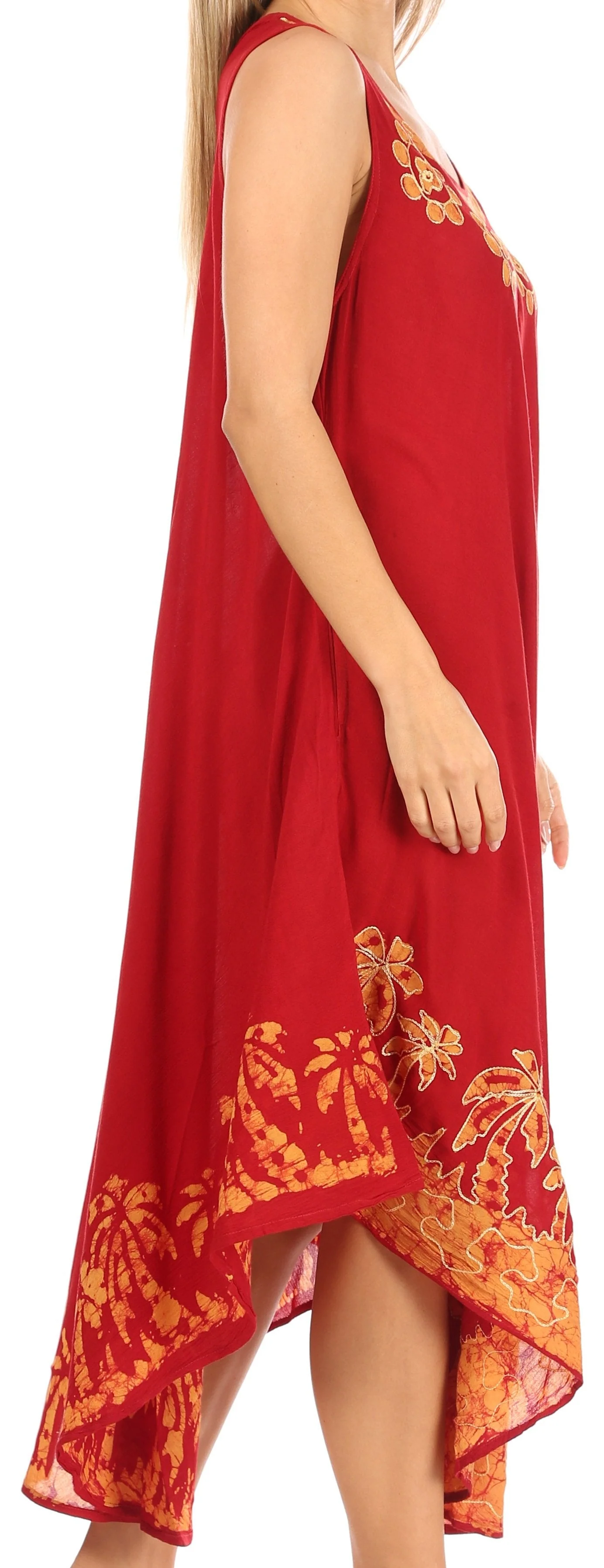 Sakkas Sundari Caftan Tank Dress / Cover Up - Image 78